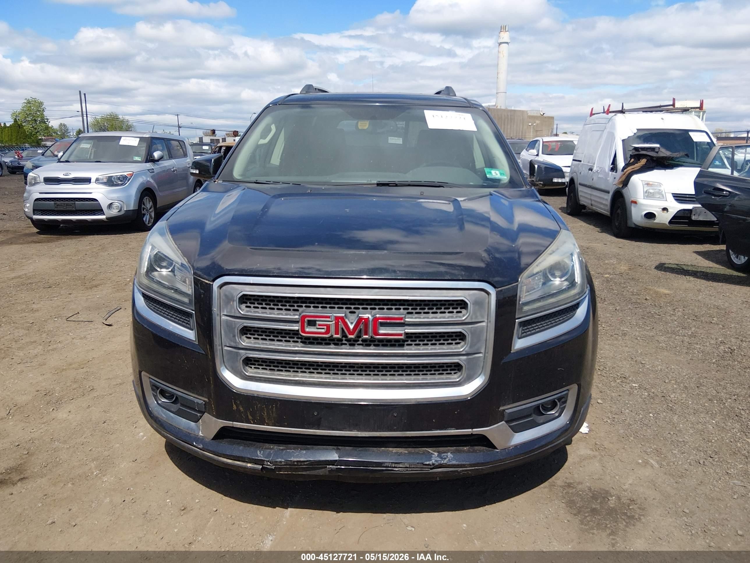 2014 Gmc Acadia Slt-1 Black vin: 1GKKVRKDXEJ251659