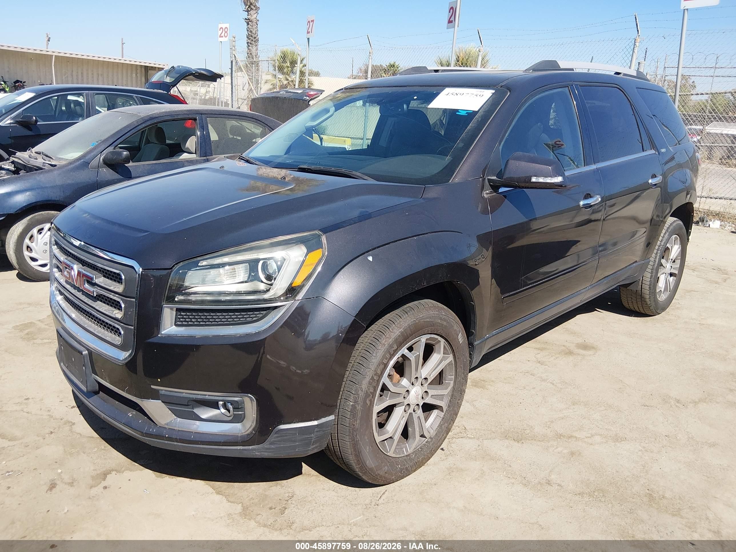 2014 Gmc Acadia Slt-1 Серый vin: 1GKKVRKDXEJ285424