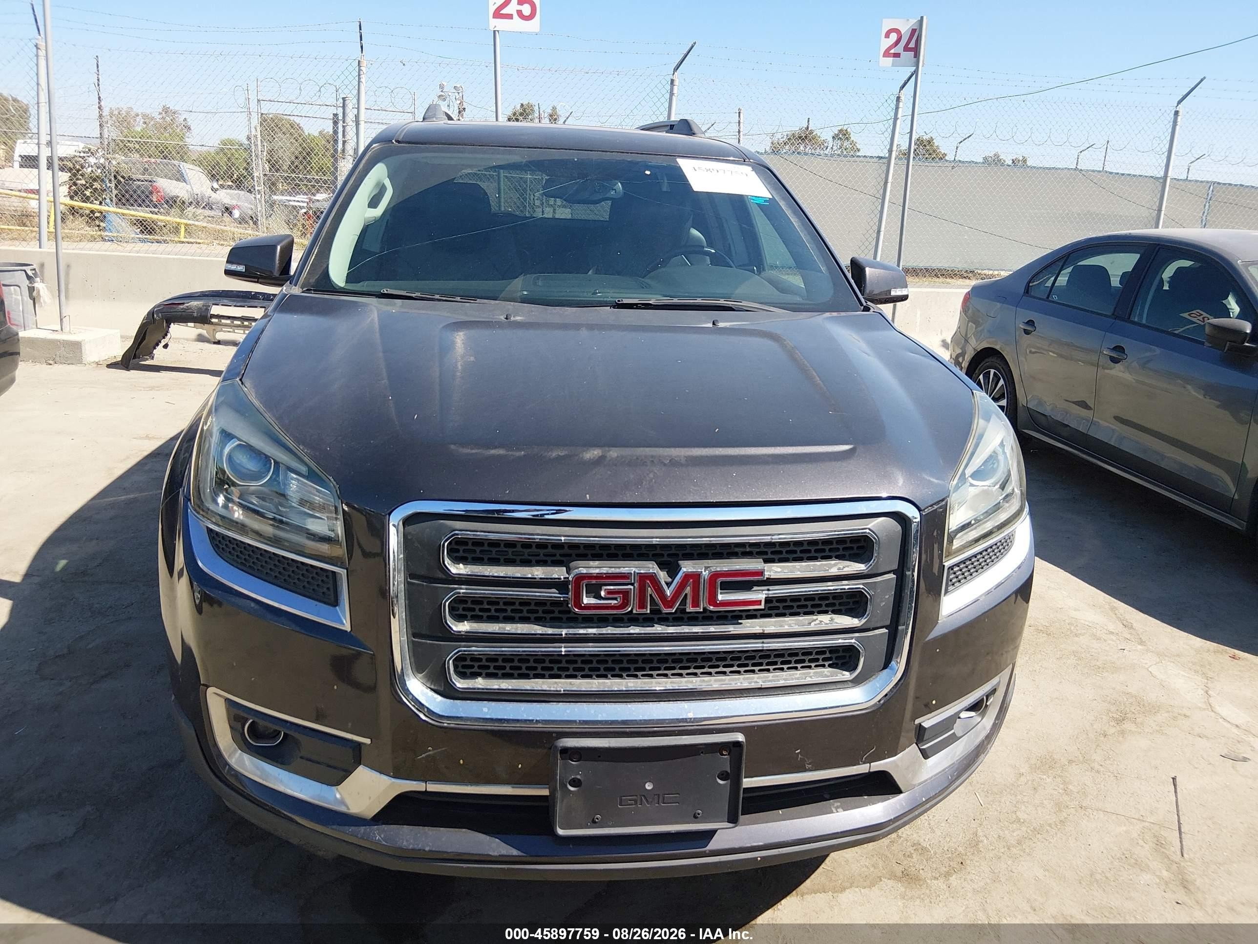 2014 Gmc Acadia Slt-1 Серый vin: 1GKKVRKDXEJ285424