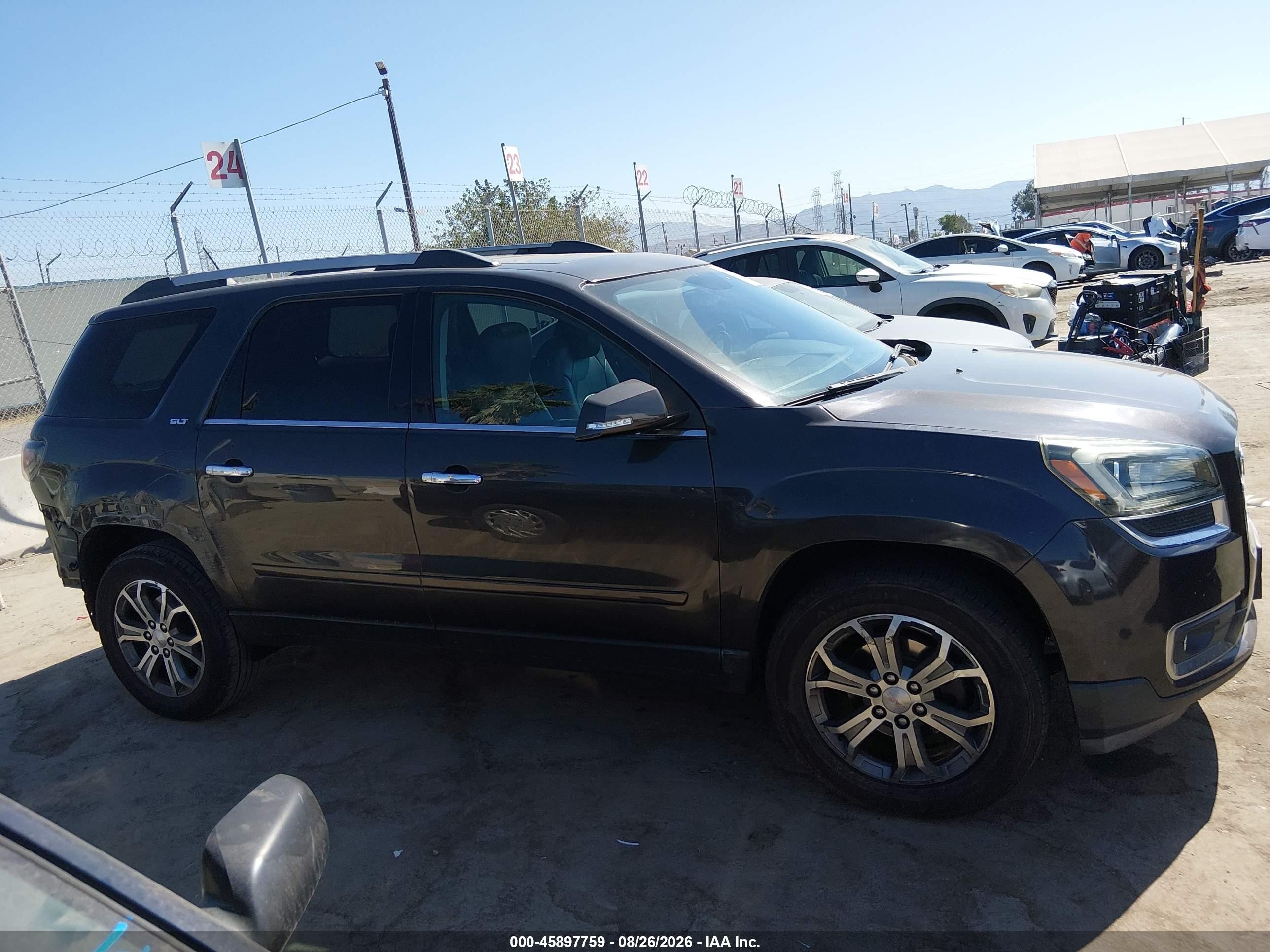 2014 Gmc Acadia Slt-1 Серый vin: 1GKKVRKDXEJ285424