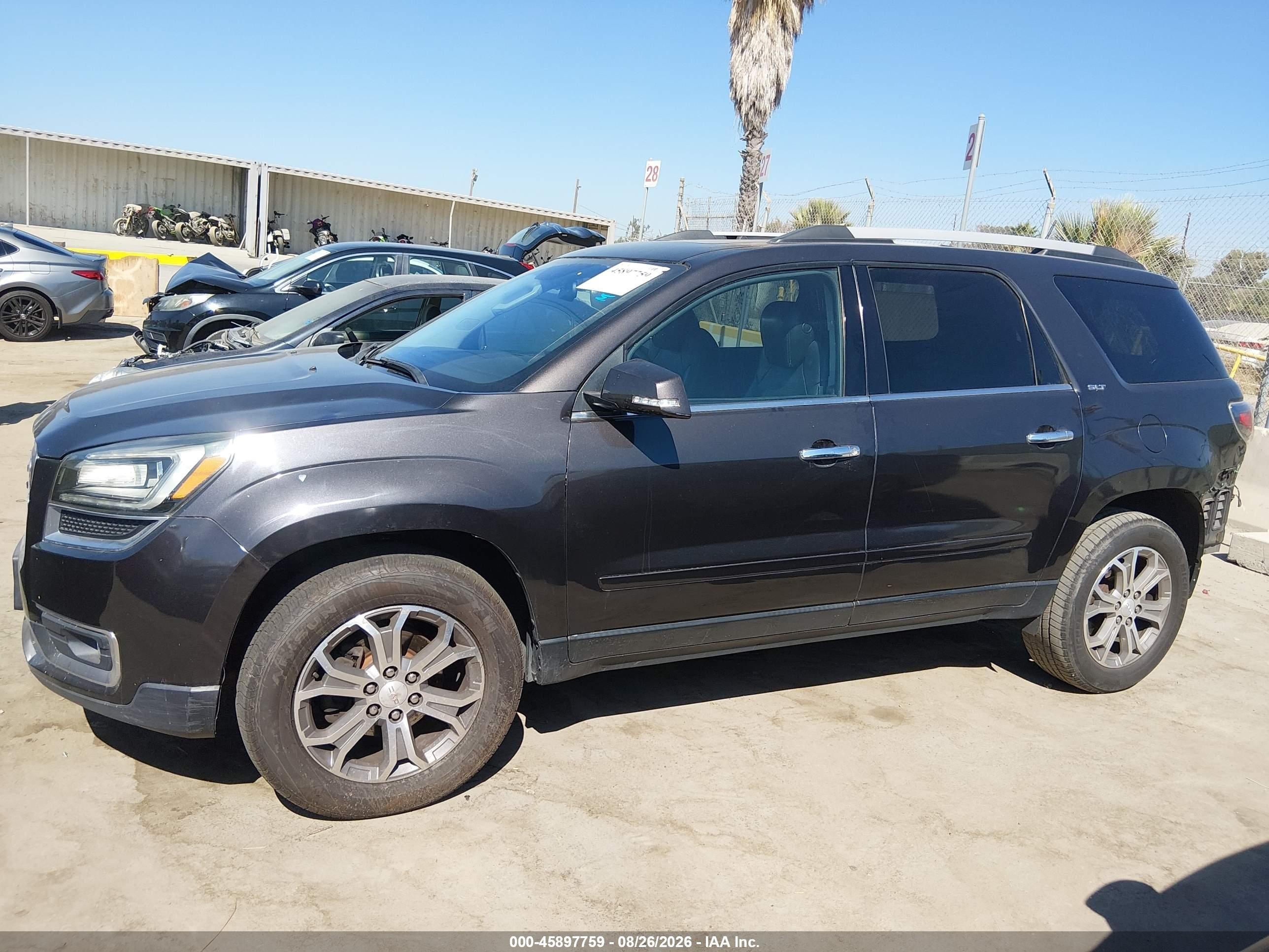 2014 Gmc Acadia Slt-1 Серый vin: 1GKKVRKDXEJ285424