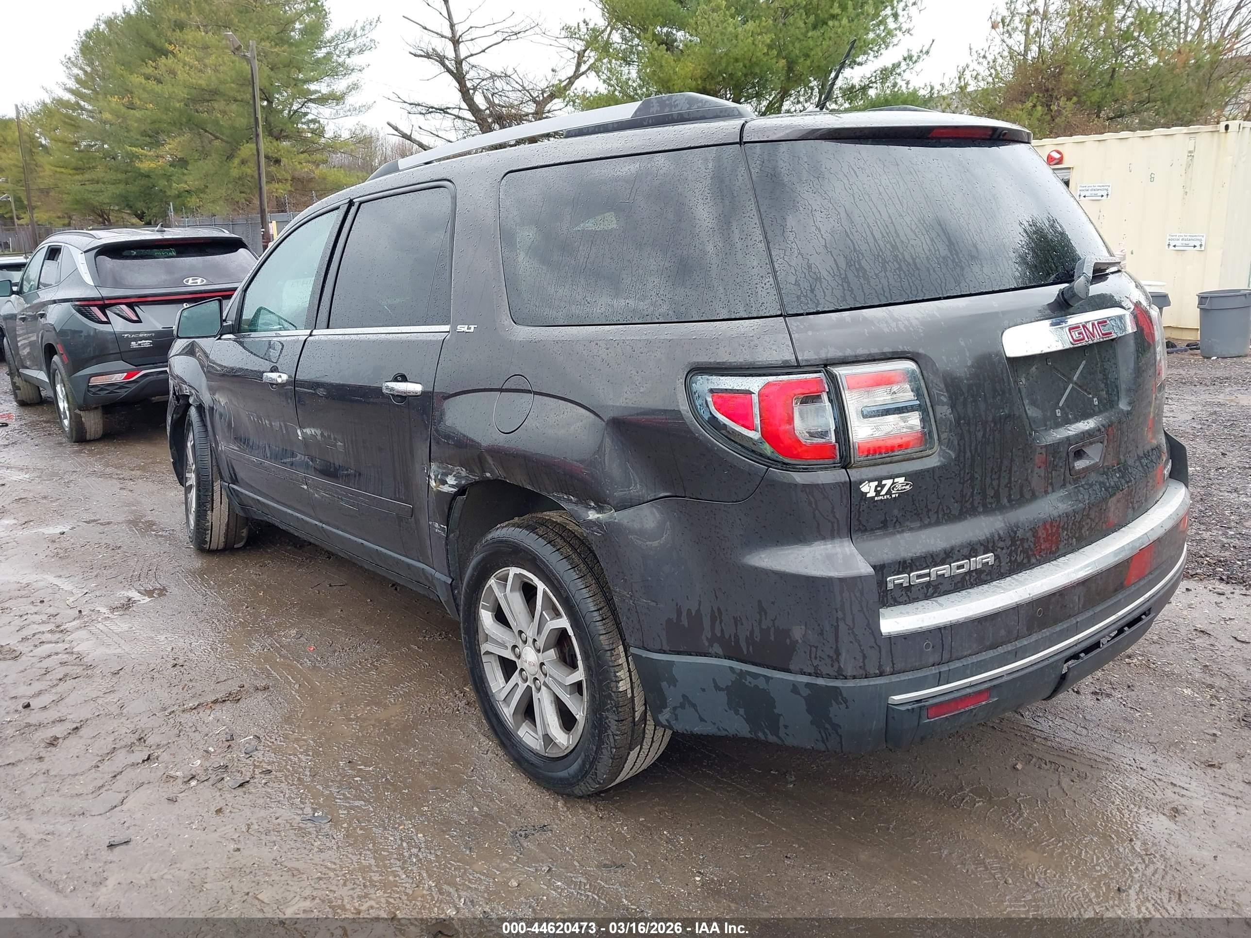 2014 Gmc Acadia Slt-1 Gray vin: 1GKKVRKDXEJ319720