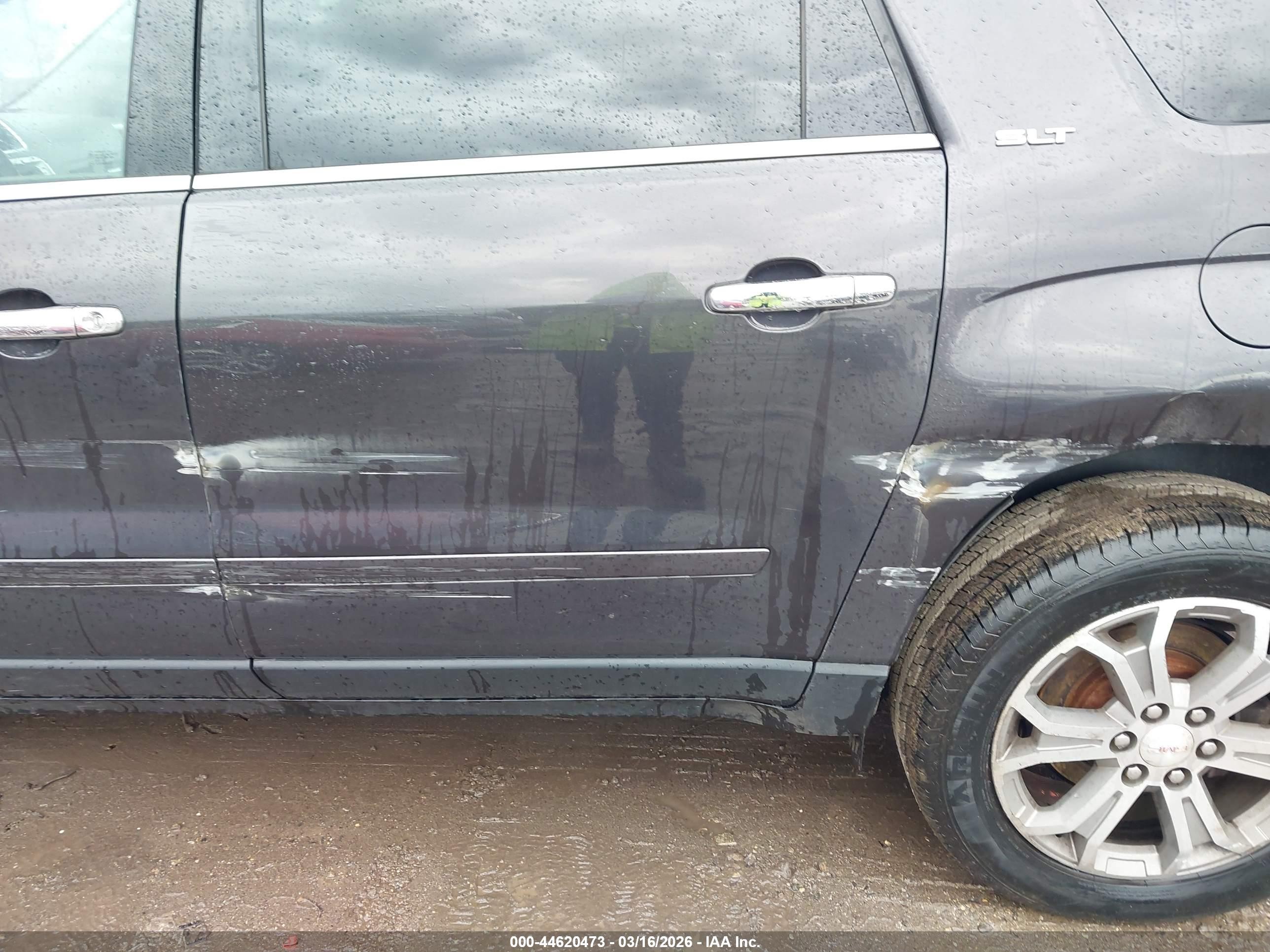 2014 Gmc Acadia Slt-1 Gray vin: 1GKKVRKDXEJ319720