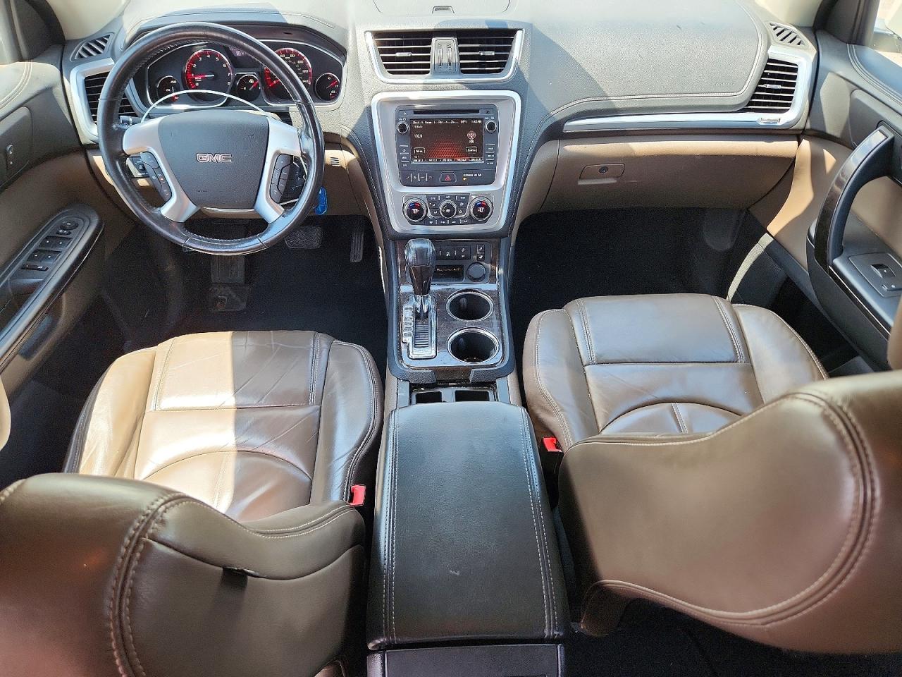 2014 Gmc Acadia Slt-1 White vin: 1GKKVRKDXEJ352894
