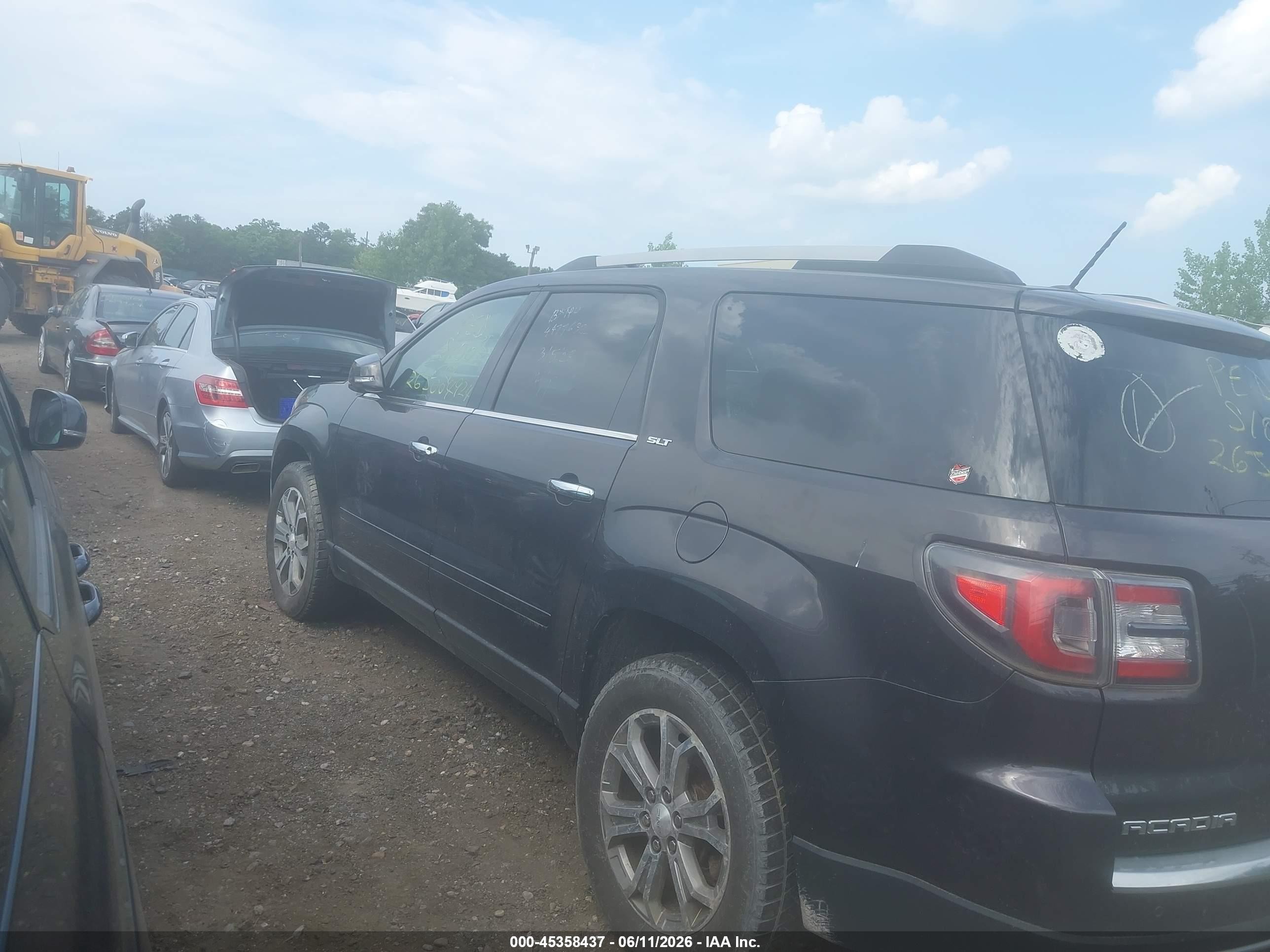 2015 Gmc Acadia Slt-1 Gray vin: 1GKKVRKDXFJ161428