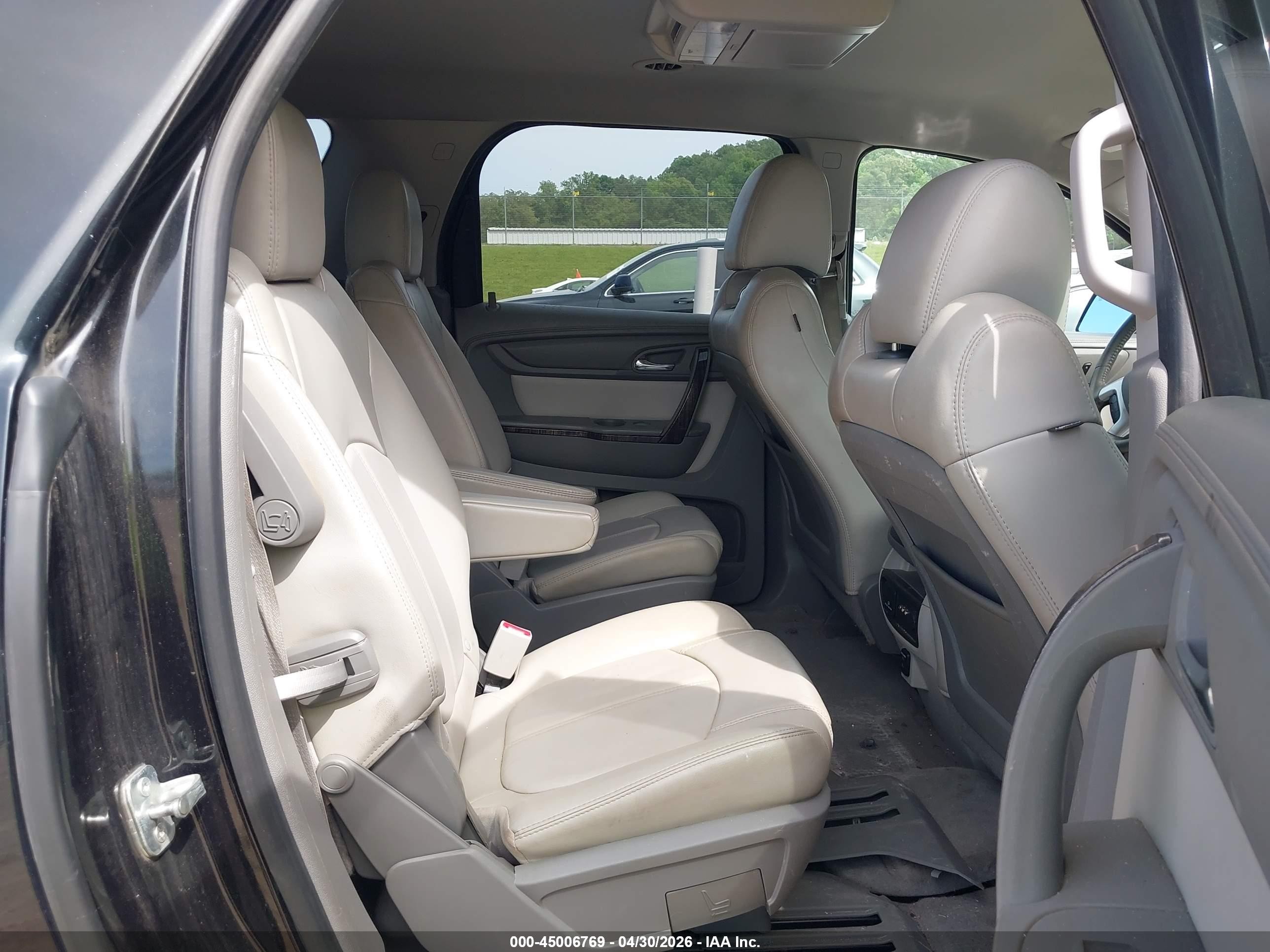 2015 Gmc Acadia Slt-1 Black vin: 1GKKVRKDXFJ202236