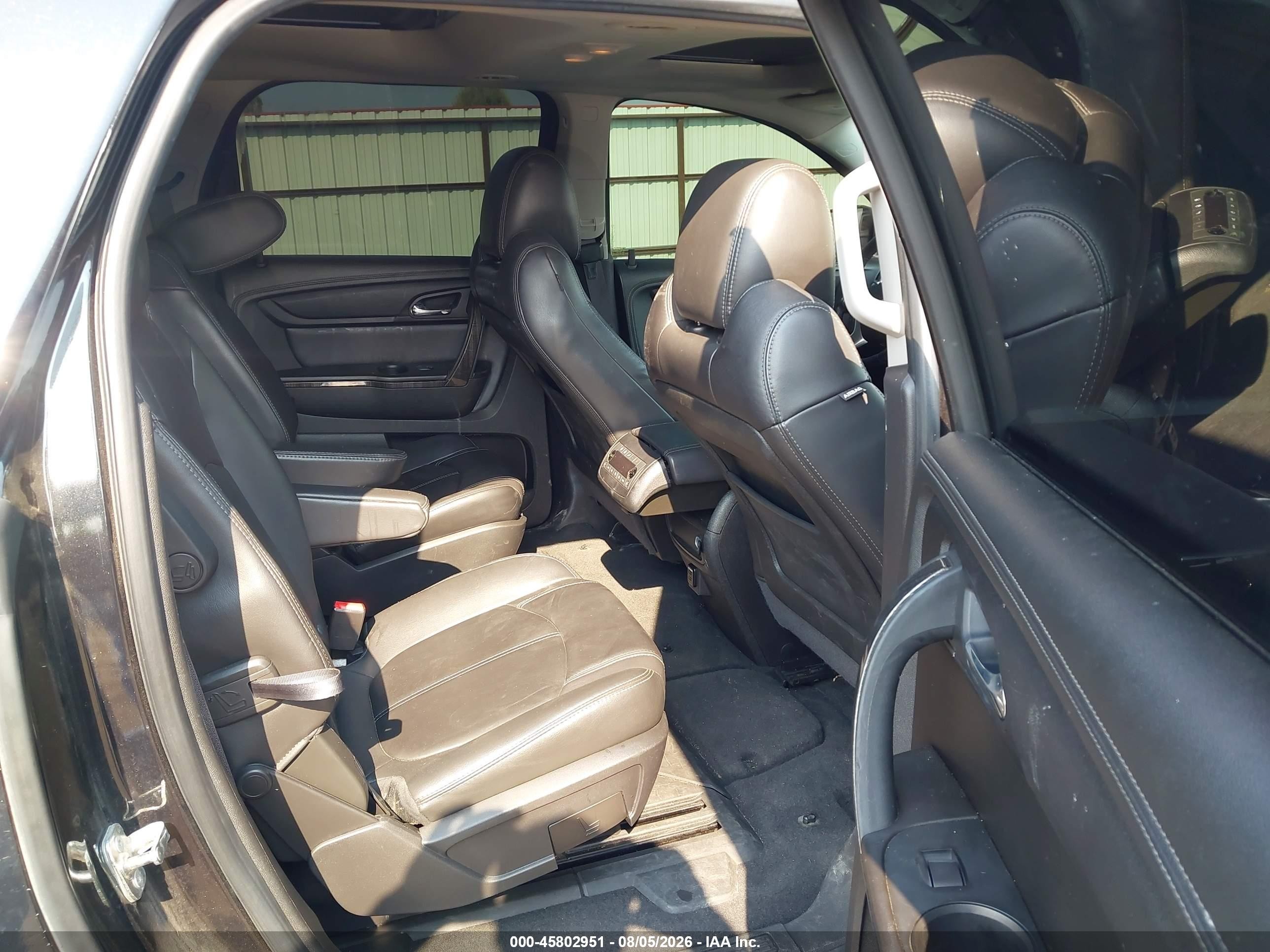 2015 Gmc Acadia Slt Black vin: 1GKKVRKDXFJ274652