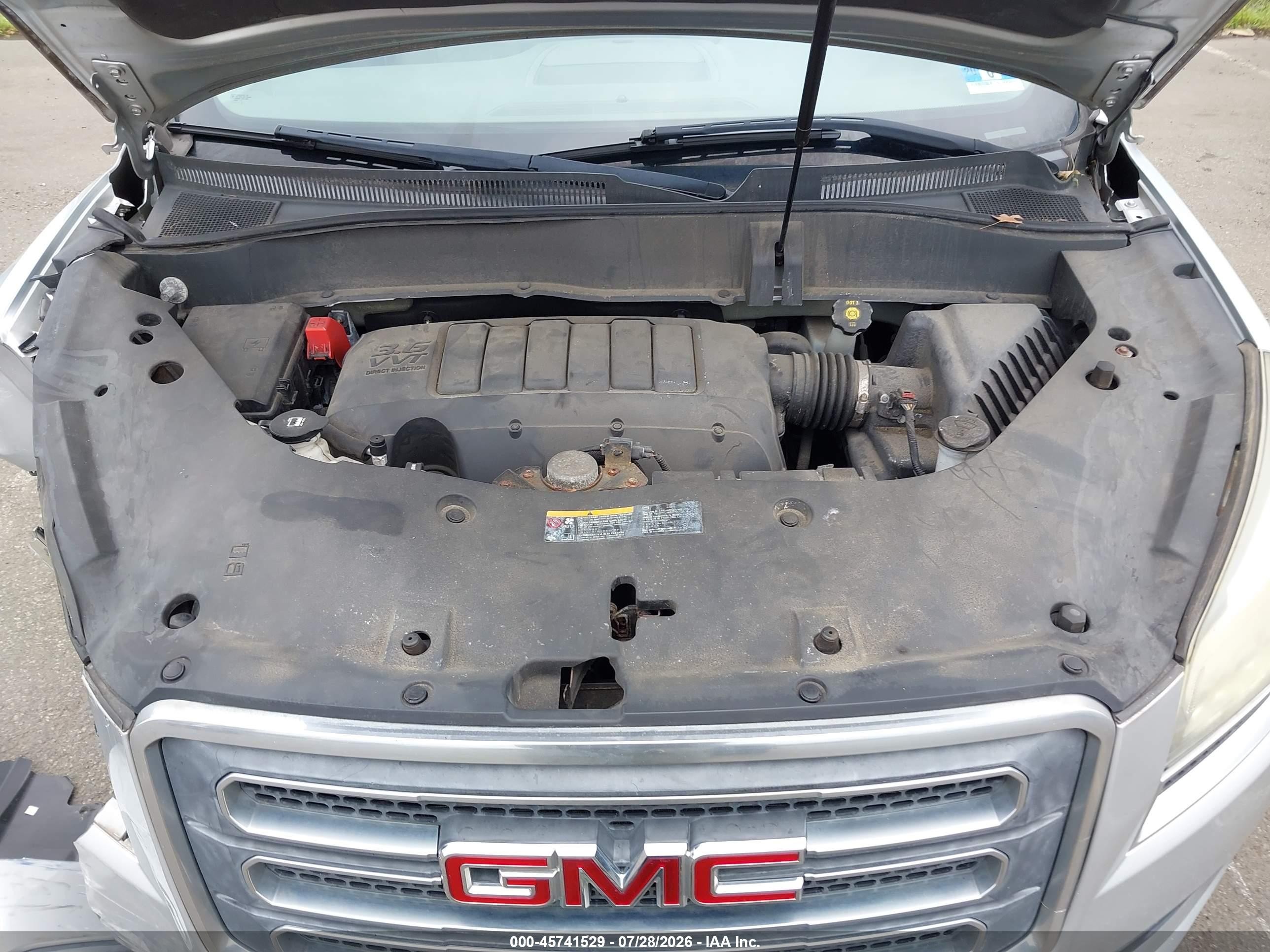 2015 Gmc Acadia Slt Gray vin: 1GKKVRKDXFJ279656