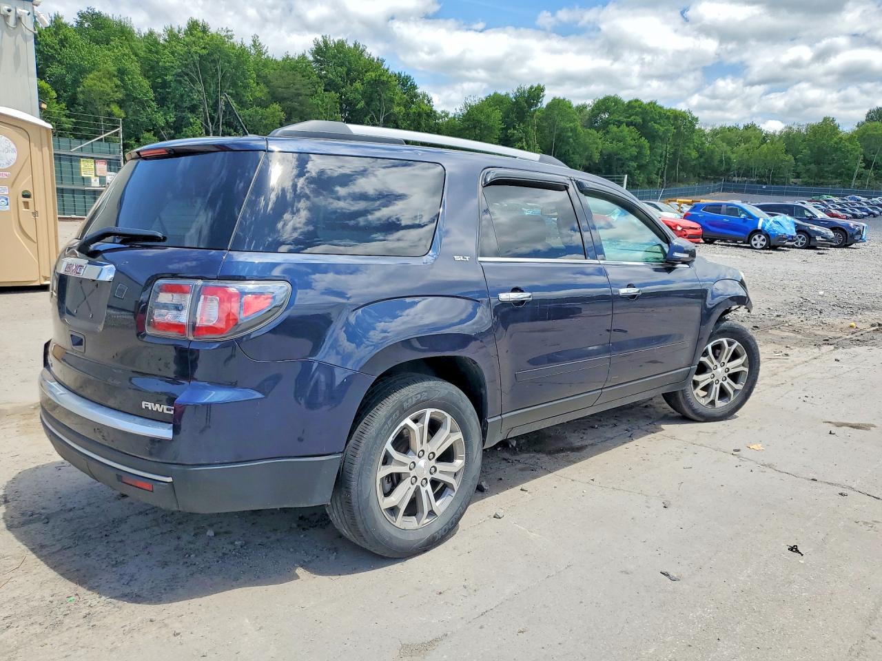 2015 Gmc Acadia Slt-1 Blue vin: 1GKKVRKDXFJ284517