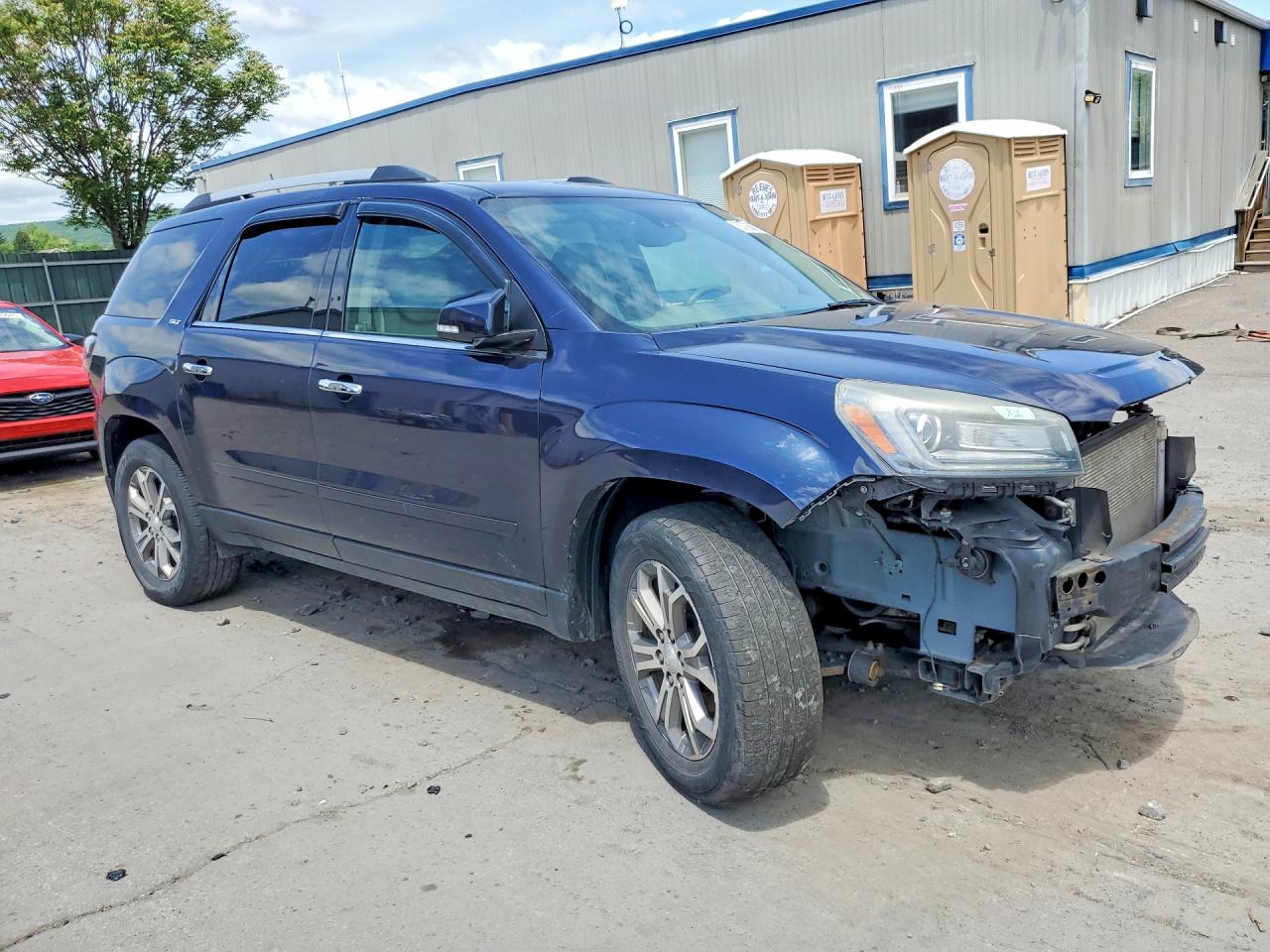 2015 Gmc Acadia Slt-1 Blue vin: 1GKKVRKDXFJ284517