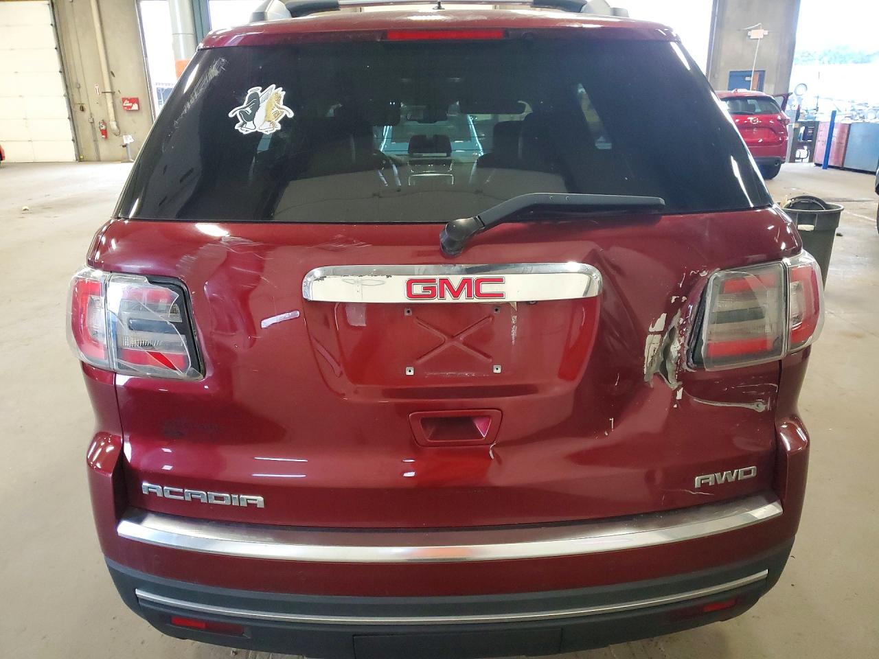 2015 Gmc Acadia Slt-1 Red vin: 1GKKVRKDXFJ307956