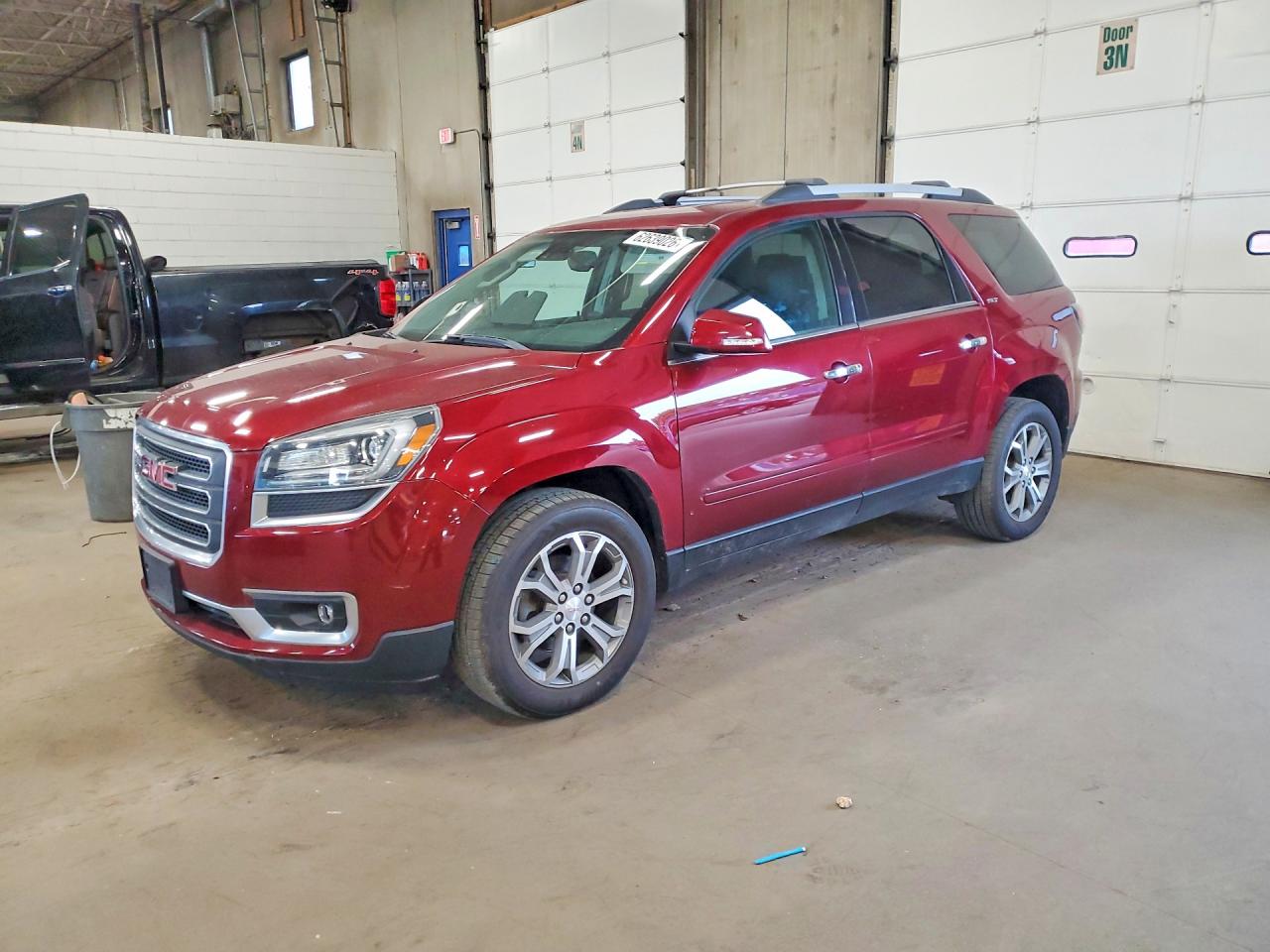 2015 Gmc Acadia Slt-1 Red vin: 1GKKVRKDXFJ307956