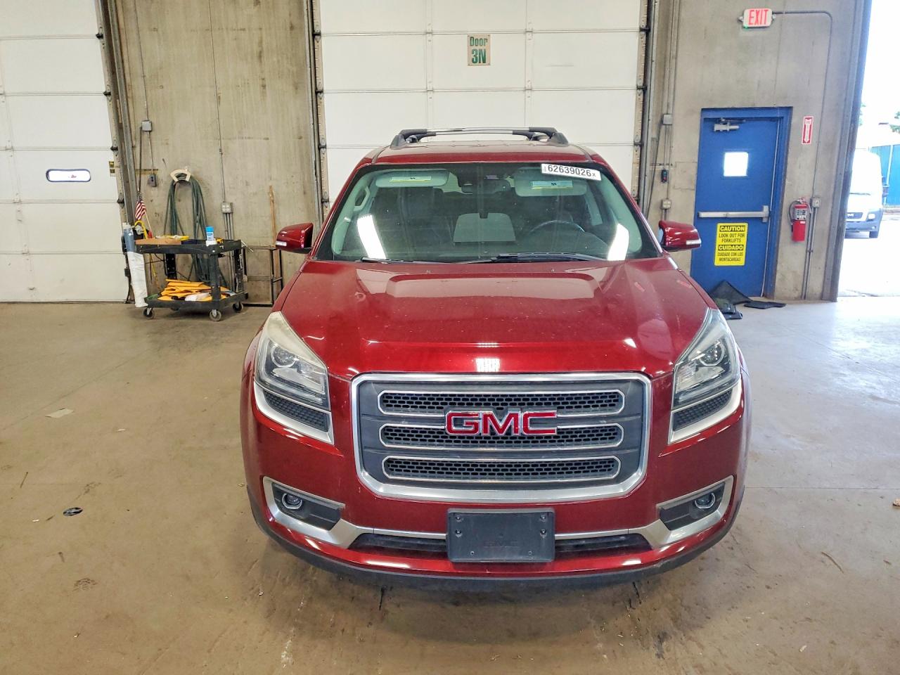 2015 Gmc Acadia Slt-1 Red vin: 1GKKVRKDXFJ307956