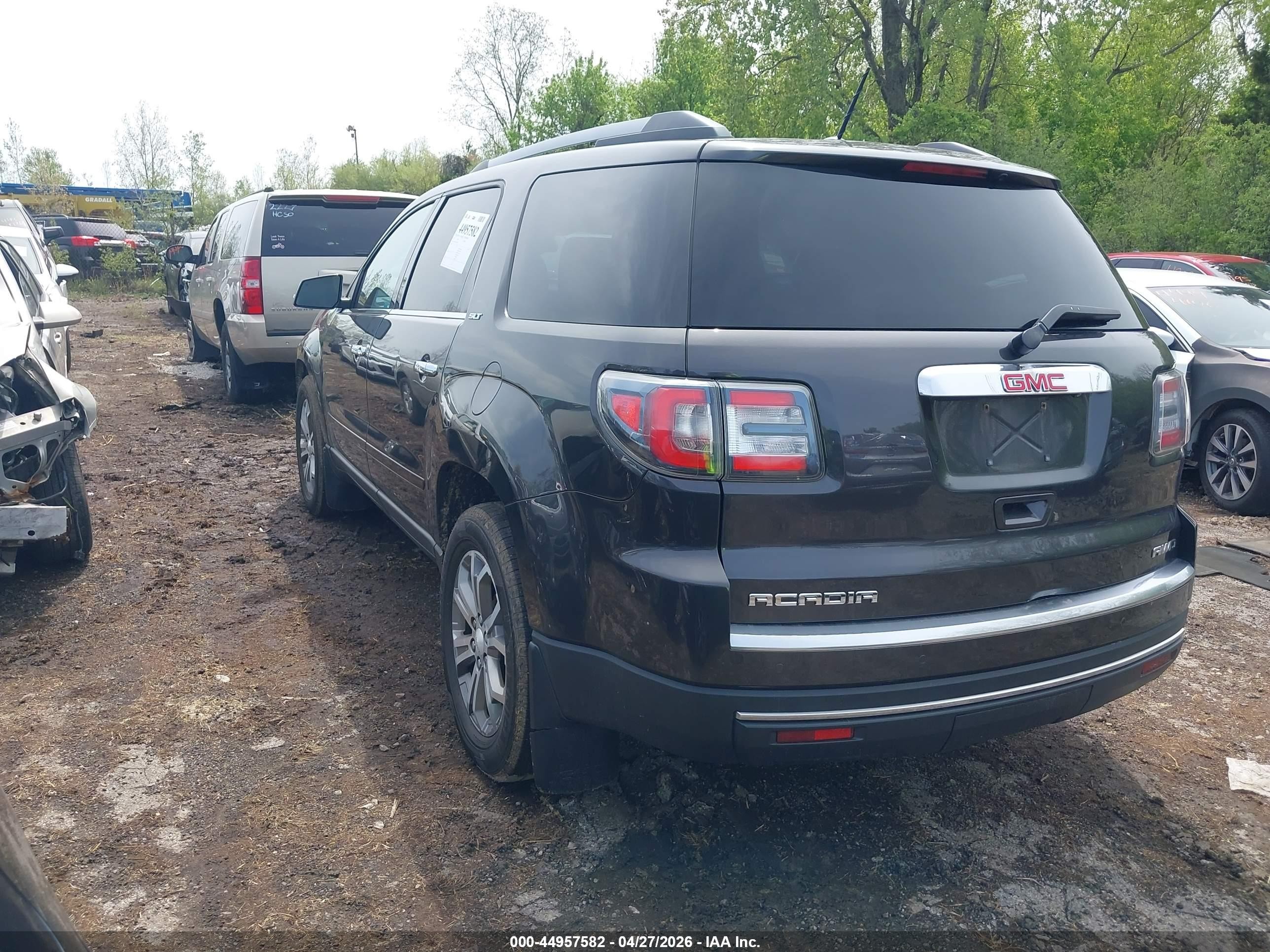 2015 Gmc Acadia Slt-1 Серый vin: 1GKKVRKDXFJ349589