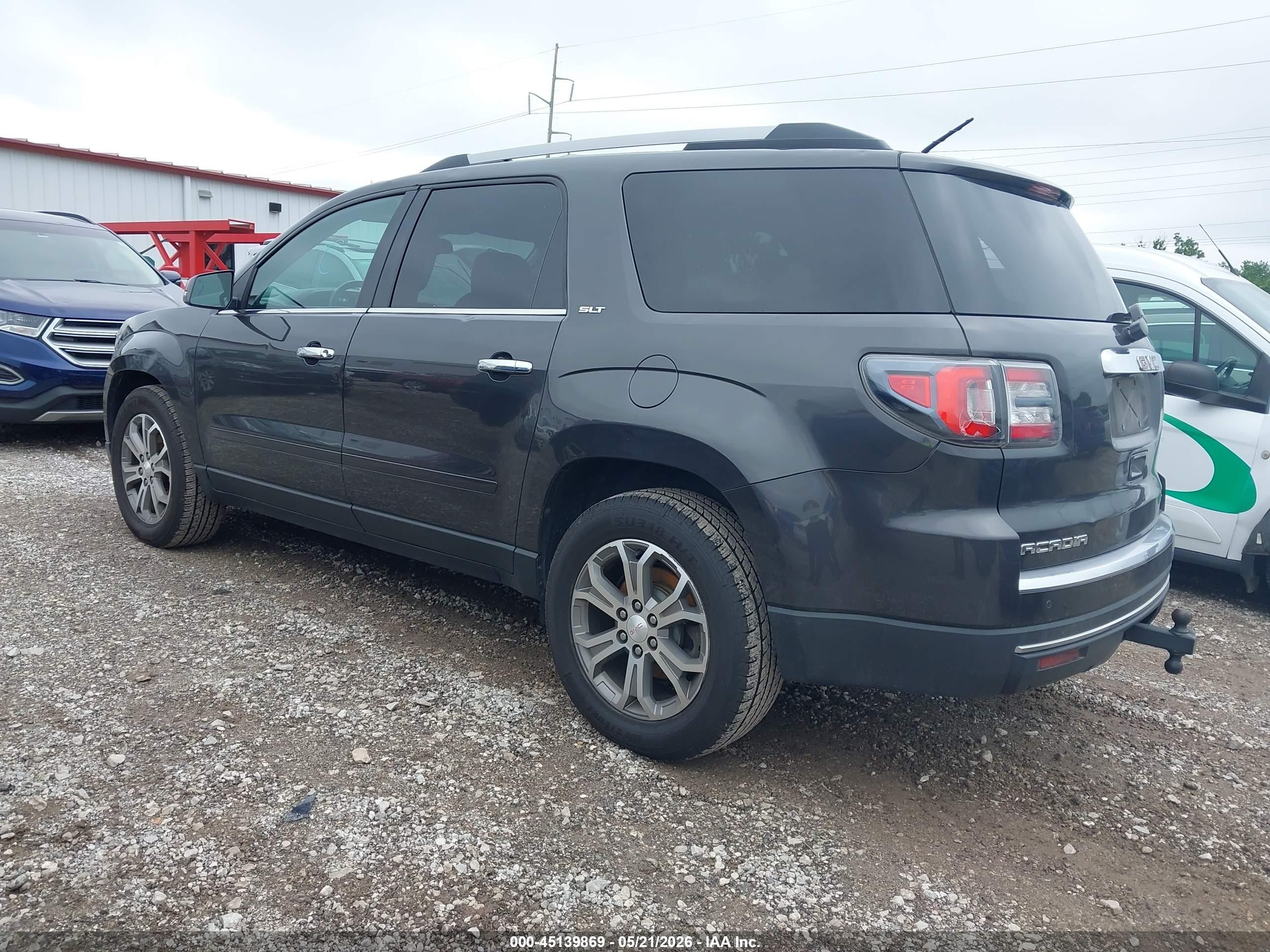 2016 Gmc Acadia Slt-1 Gray vin: 1GKKVRKDXGJ338223