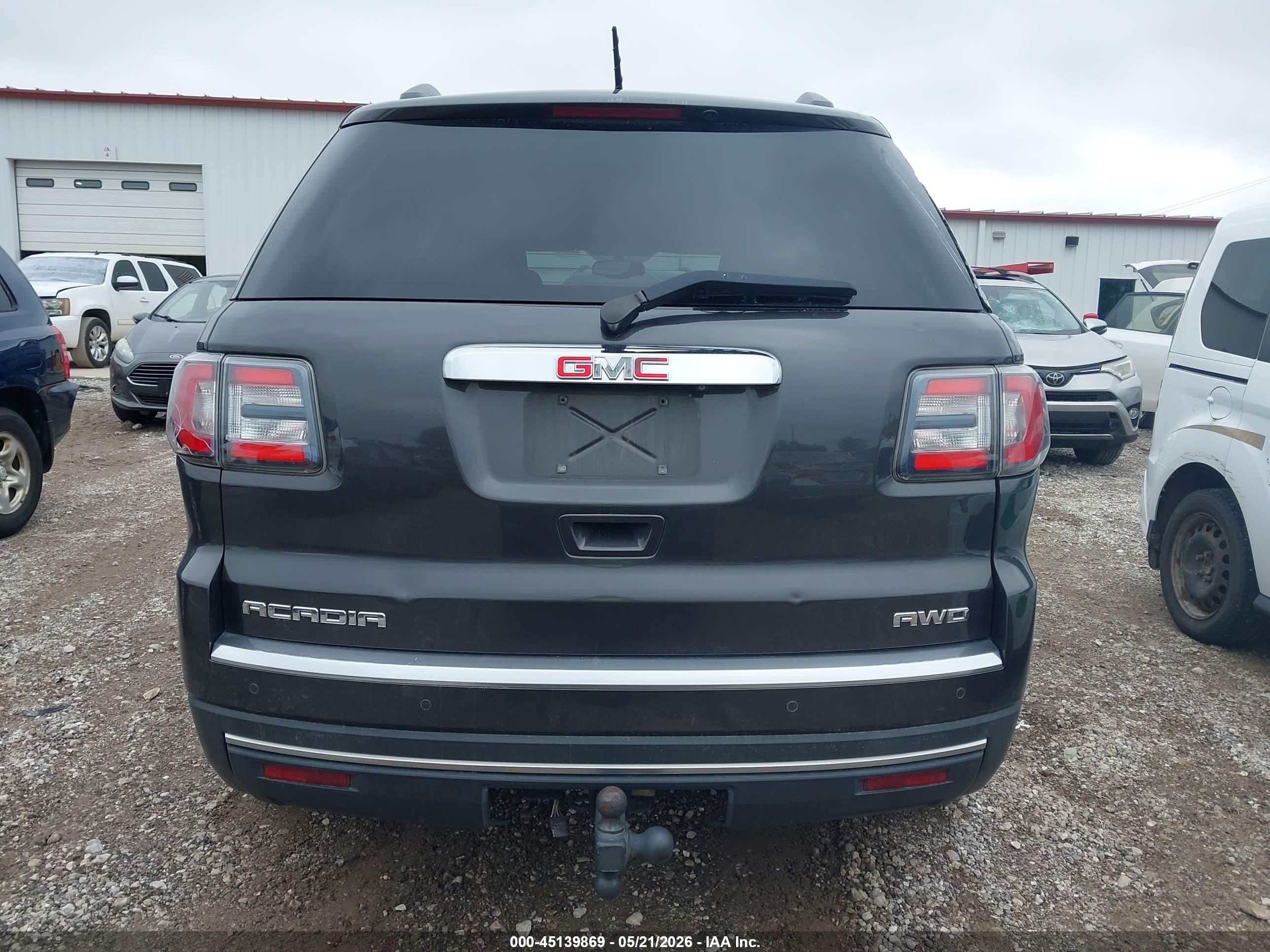 2016 Gmc Acadia Slt-1 Gray vin: 1GKKVRKDXGJ338223