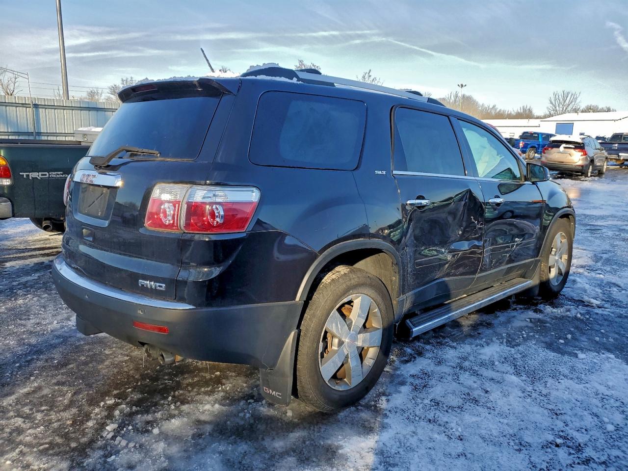 2012 Gmc Acadia Slt-2 Black vin: 1GKKVSED1CJ134634