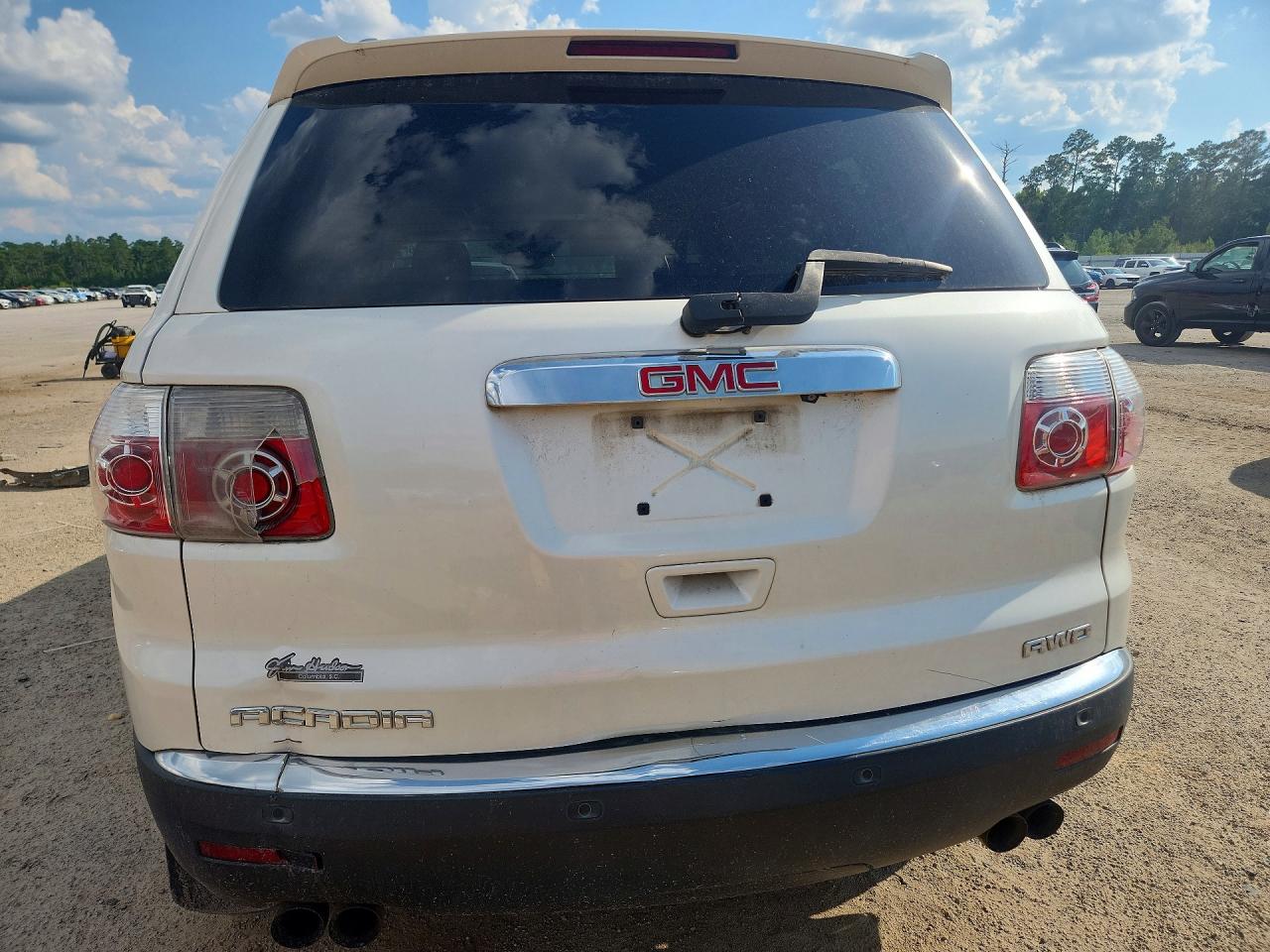 2011 Gmc Acadia Slt-2 White vin: 1GKKVSED2BJ330810