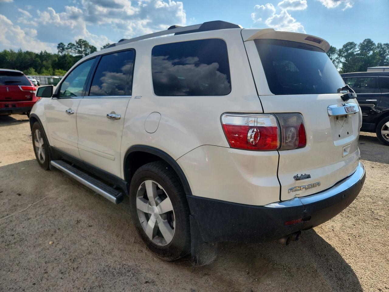 2011 Gmc Acadia Slt-2 White vin: 1GKKVSED2BJ330810