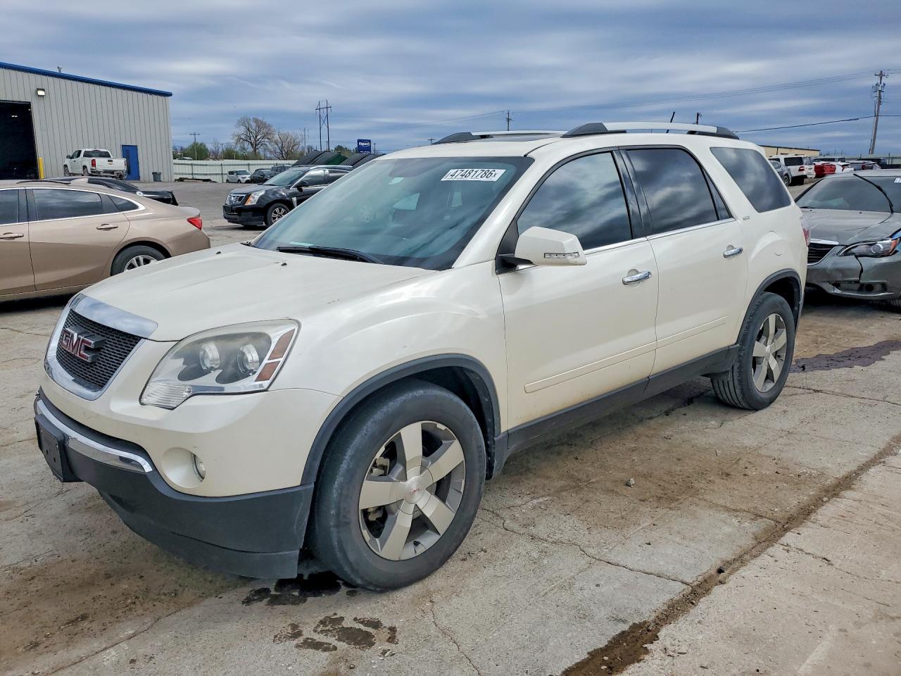 2012 Gmc Acadia Slt-2 Белый vin: 1GKKVSED3CJ190669