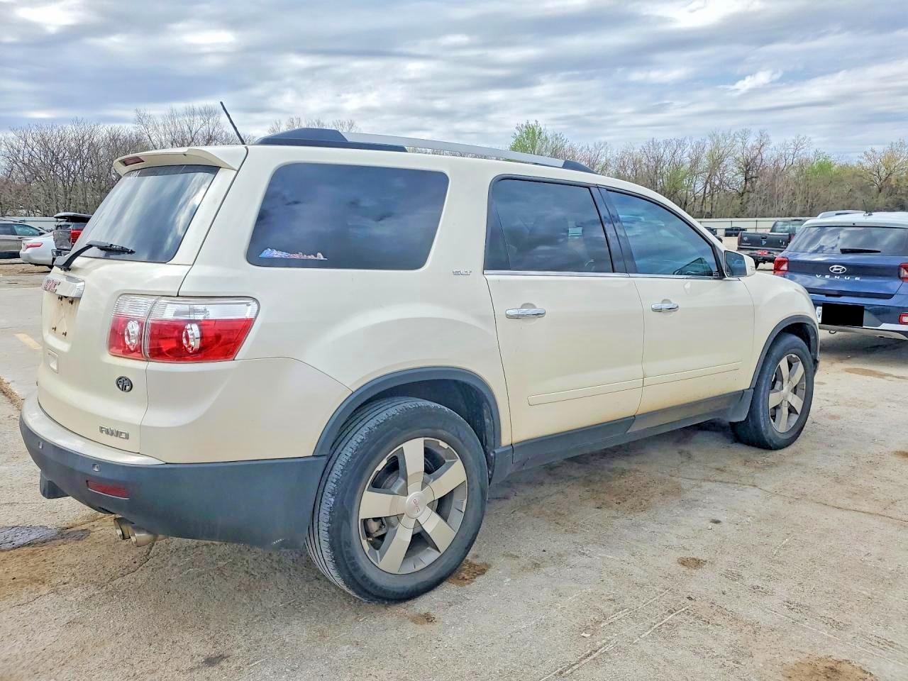 2012 Gmc Acadia Slt-2 Белый vin: 1GKKVSED3CJ190669
