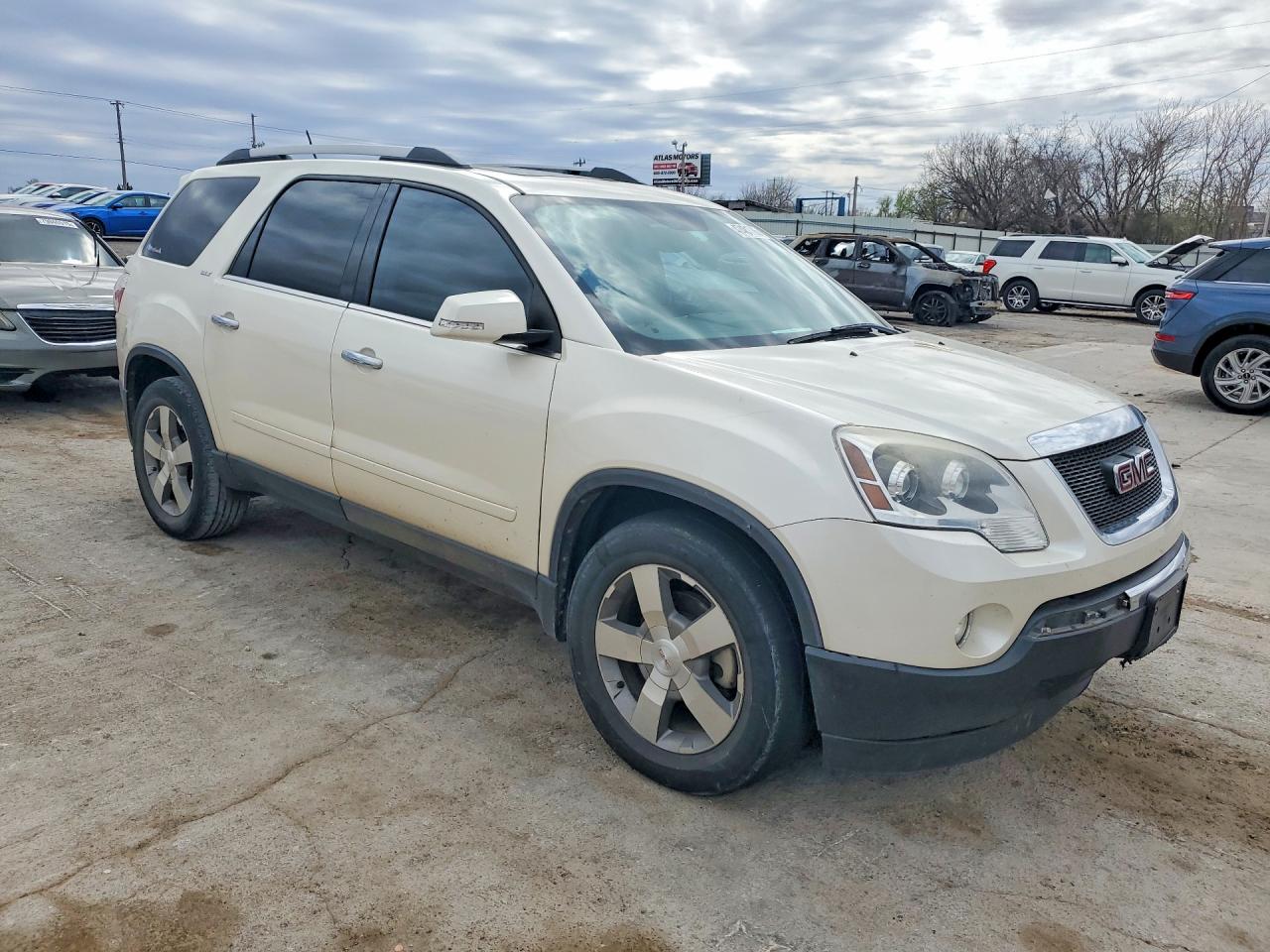 2012 Gmc Acadia Slt-2 Белый vin: 1GKKVSED3CJ190669