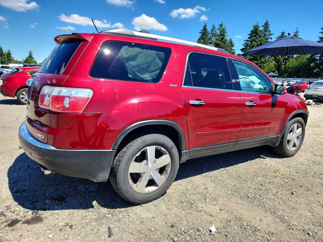 2011 Gmc Acadia Slt-2 Burgundy vin: 1GKKVSED4BJ117356