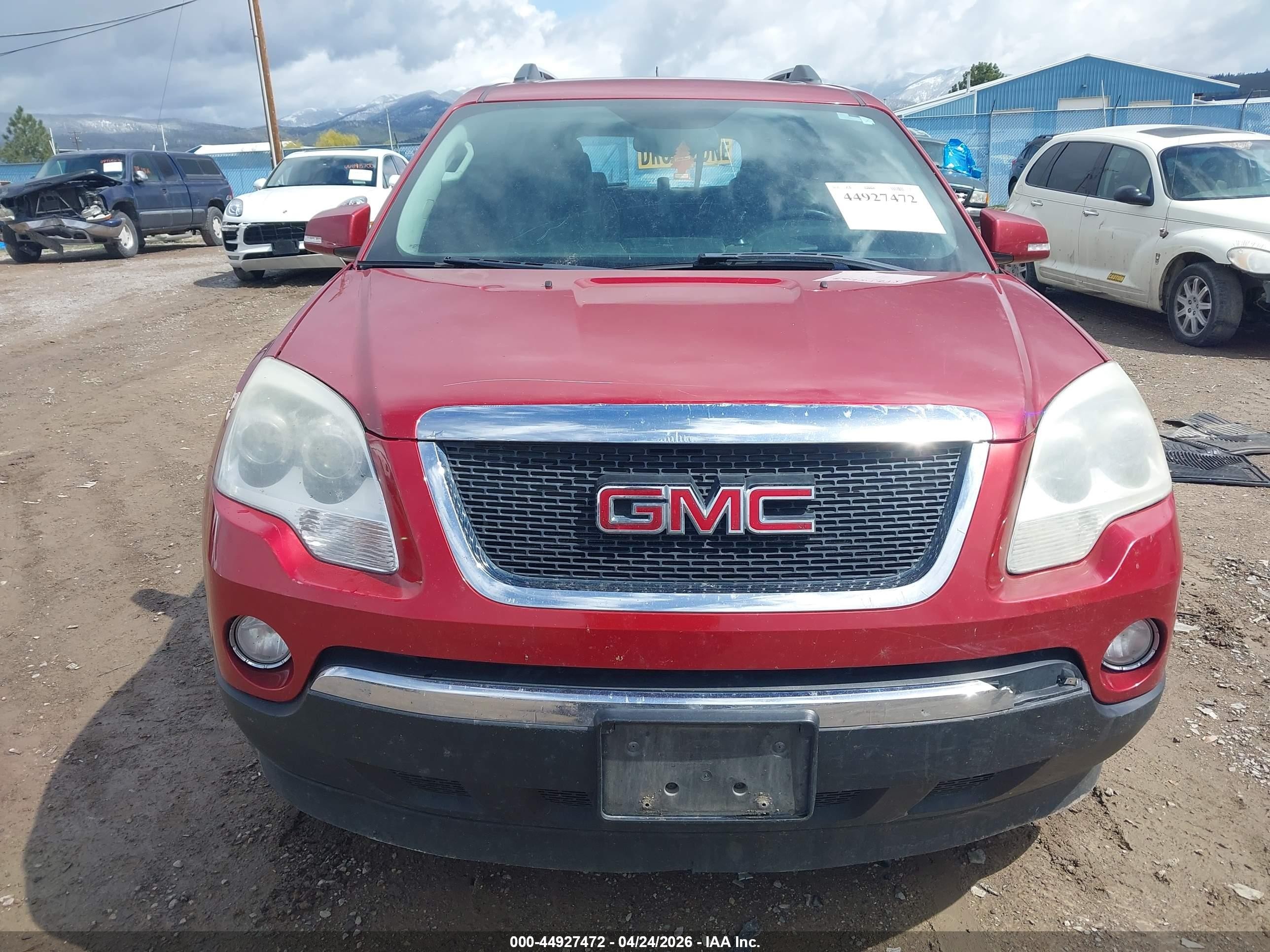 2012 Gmc Acadia Slt-2 Красный vin: 1GKKVSED4CJ170995