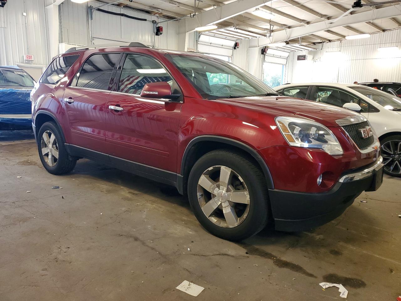 2011 Gmc Acadia Slt-2 Maroon vin: 1GKKVSED5BJ149149