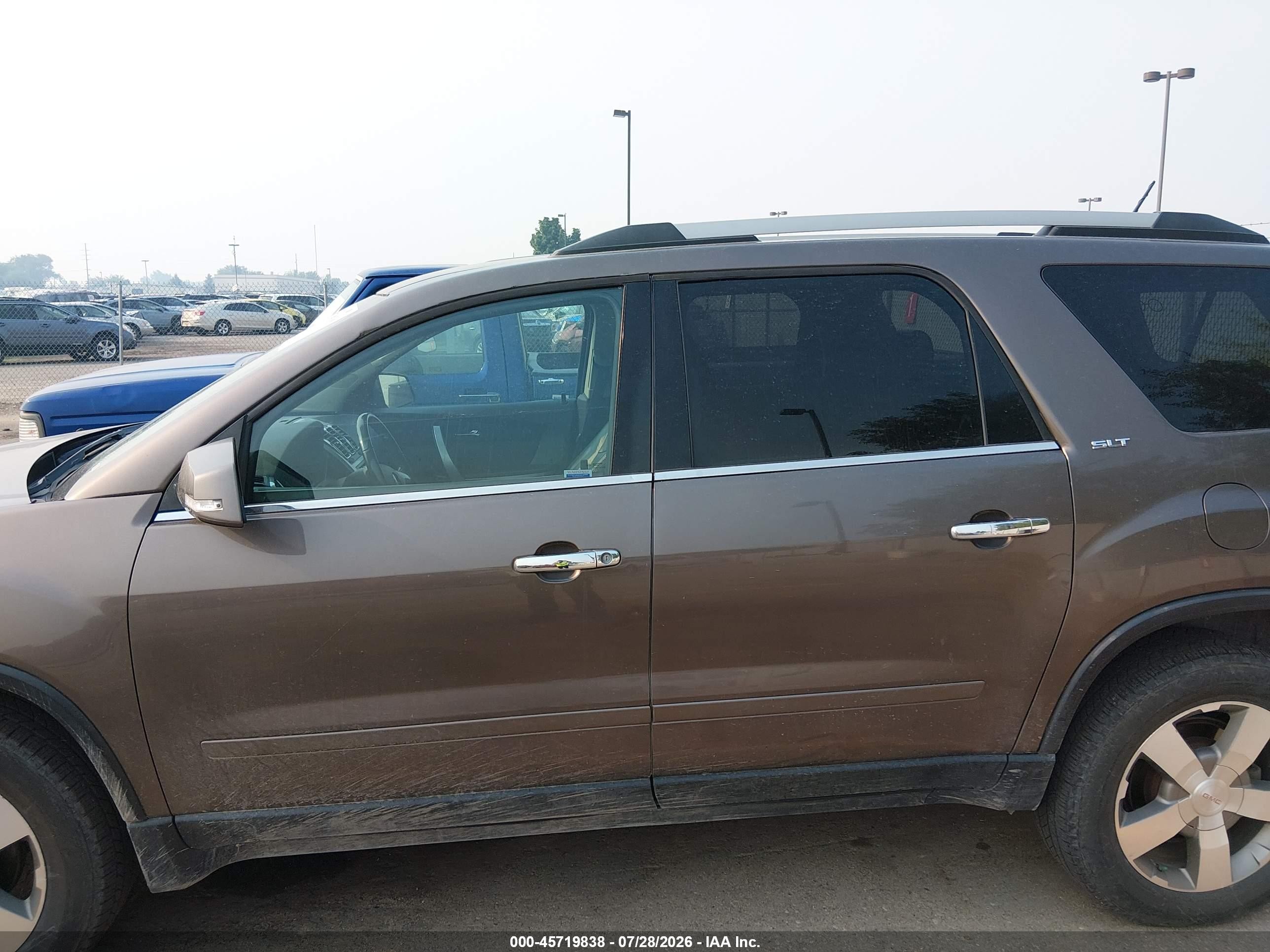 2011 Gmc Acadia Slt-2 Brown vin: 1GKKVSED9BJ232101