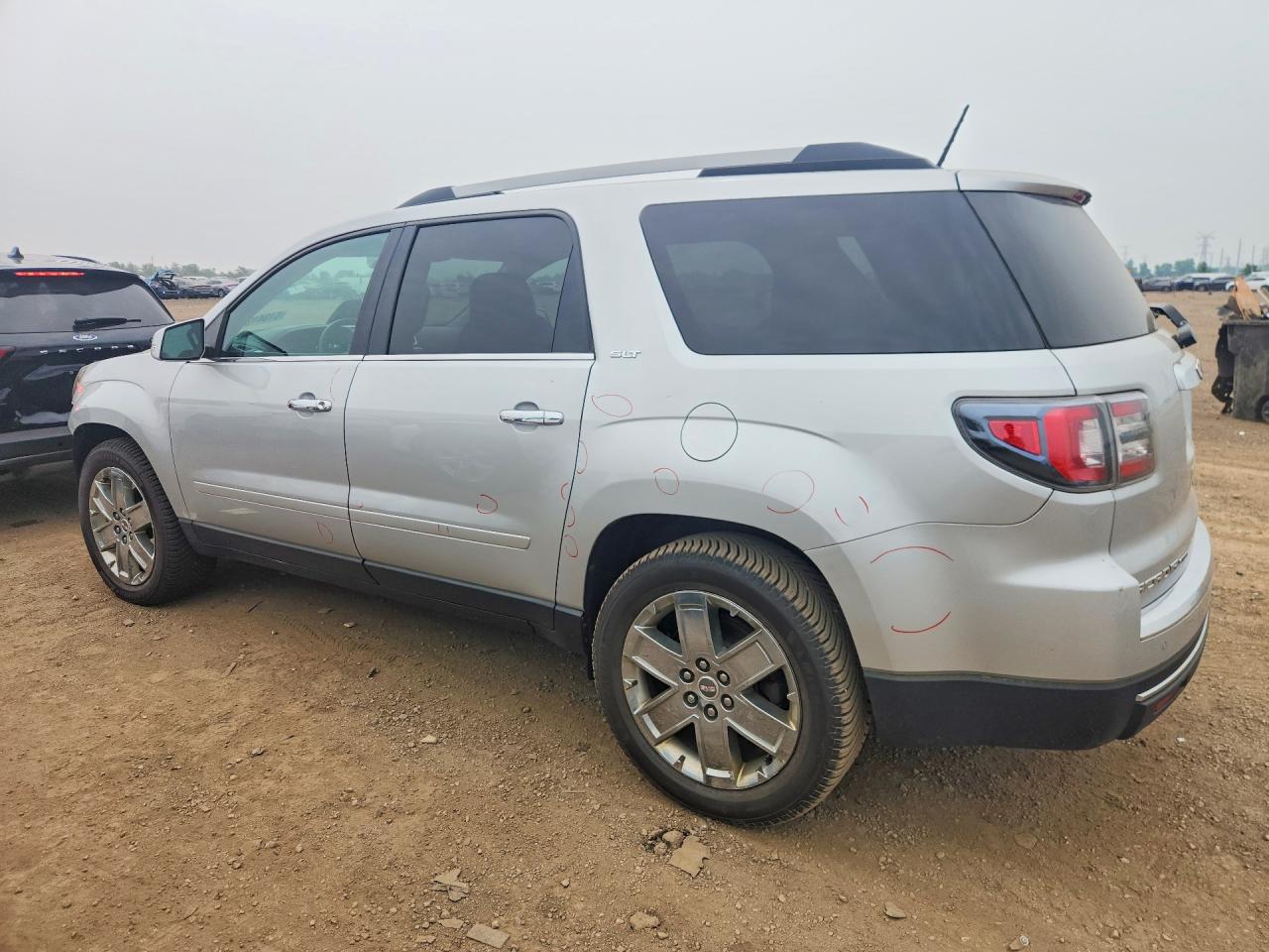 2017 Gmc Acadia Limited Slt-2 Silver vin: 1GKKVSKD1HJ239489