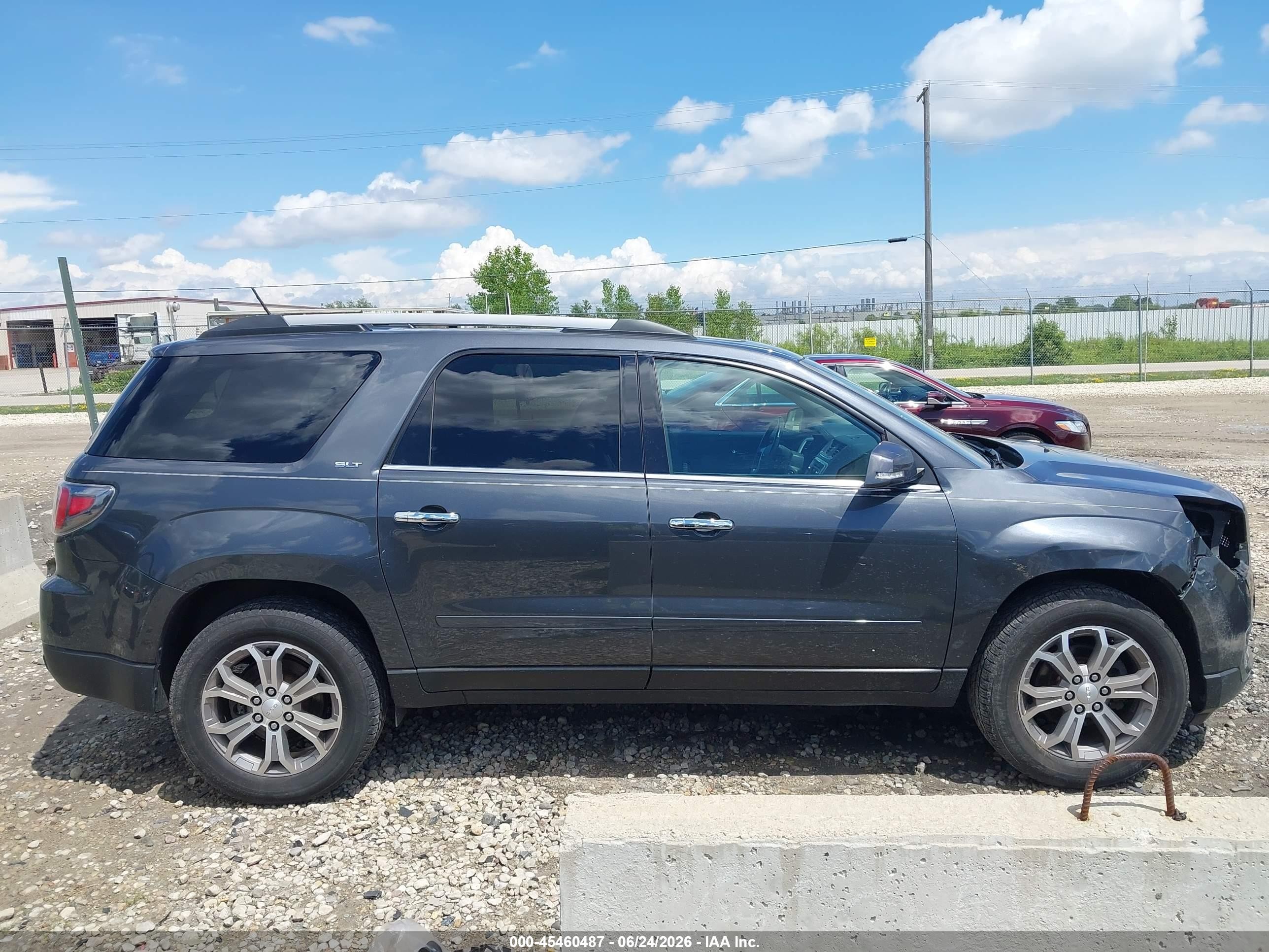 2013 Gmc Acadia Slt-2 Gray vin: 1GKKVSKD2DJ169415