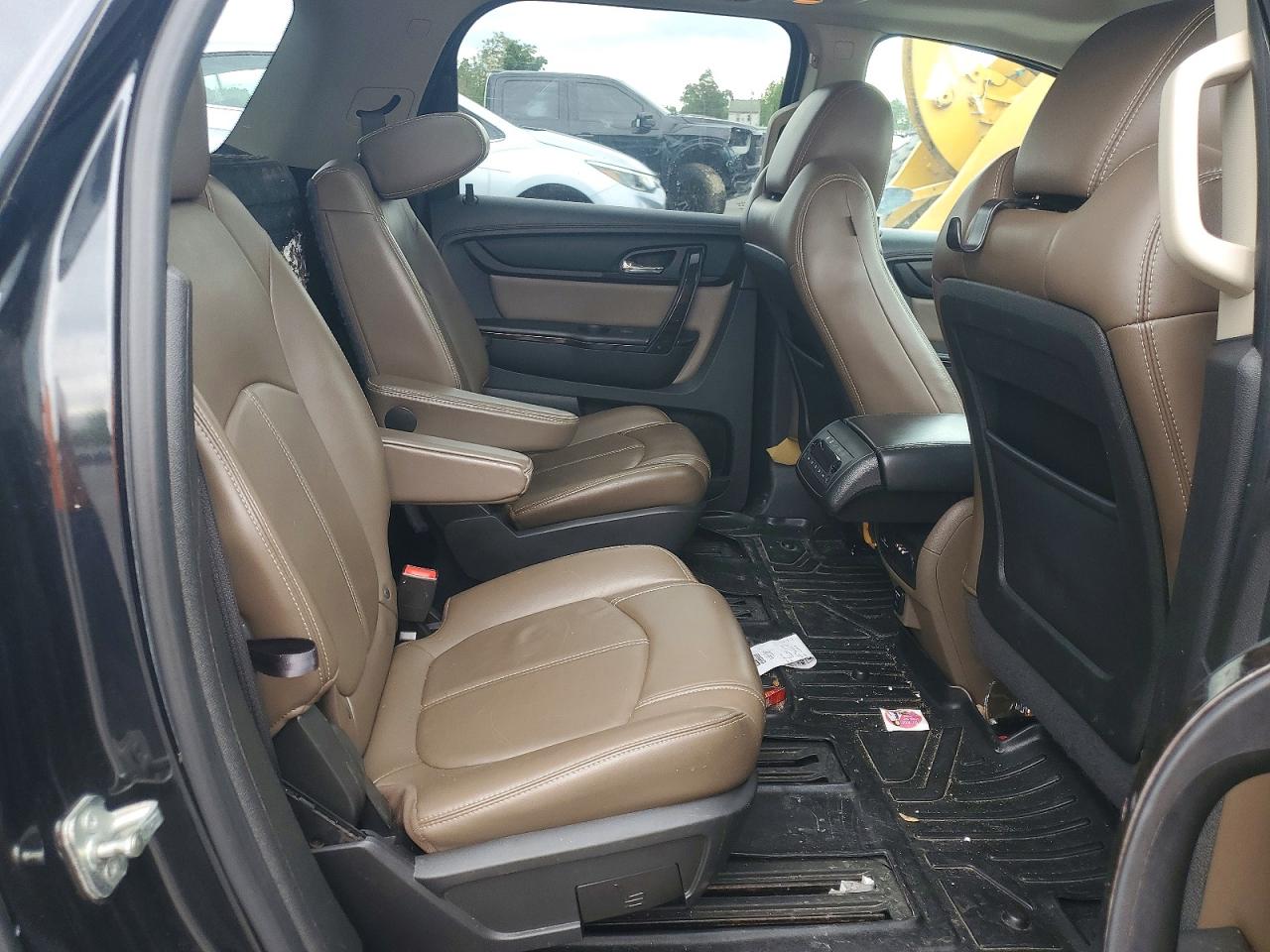 2015 Gmc Acadia Slt-2 Black vin: 1GKKVSKD2FJ164136