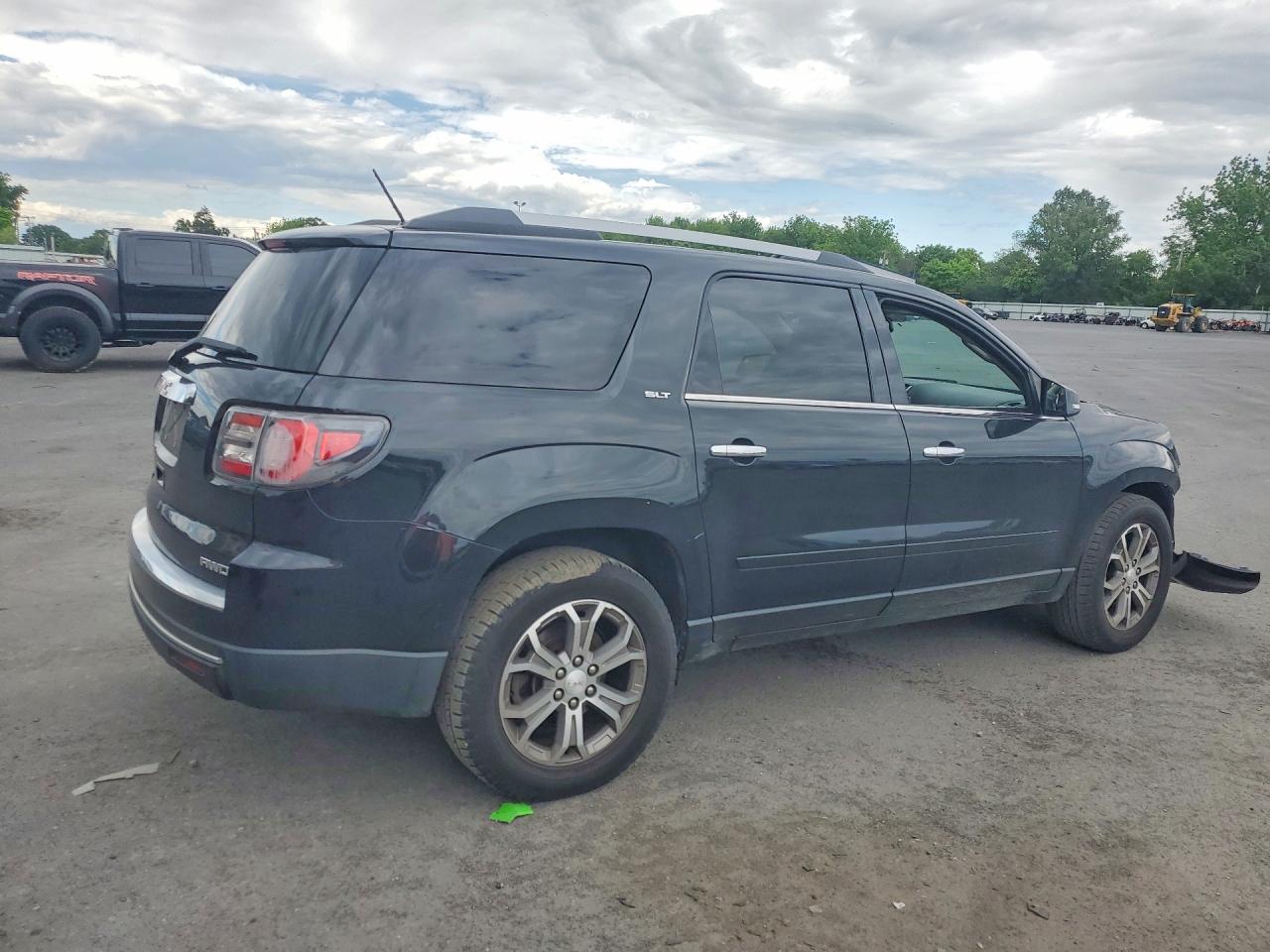2015 Gmc Acadia Slt-2 Black vin: 1GKKVSKD2FJ164136