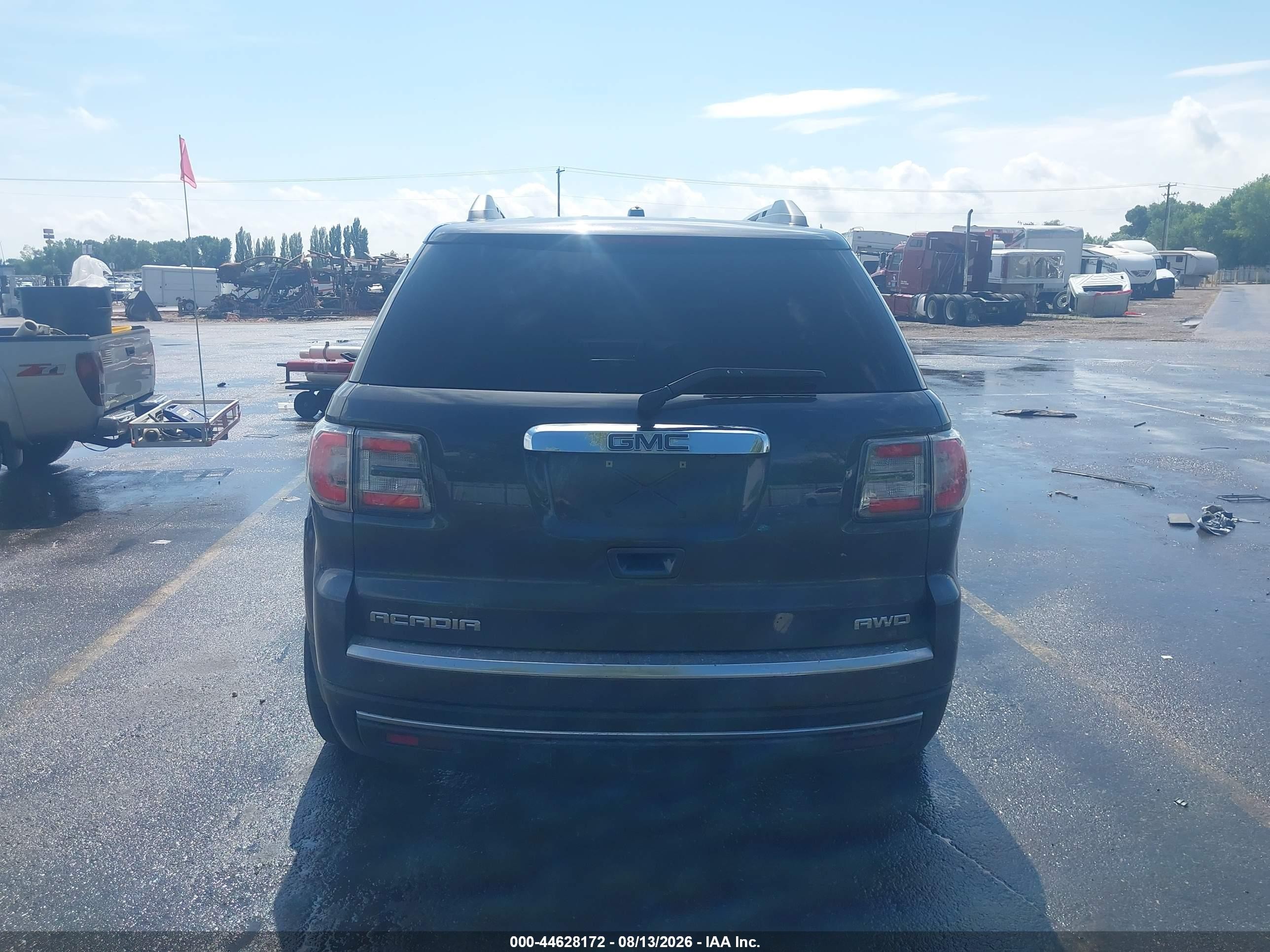 2013 Gmc Acadia Slt-2 Gray vin: 1GKKVSKD3DJ204866