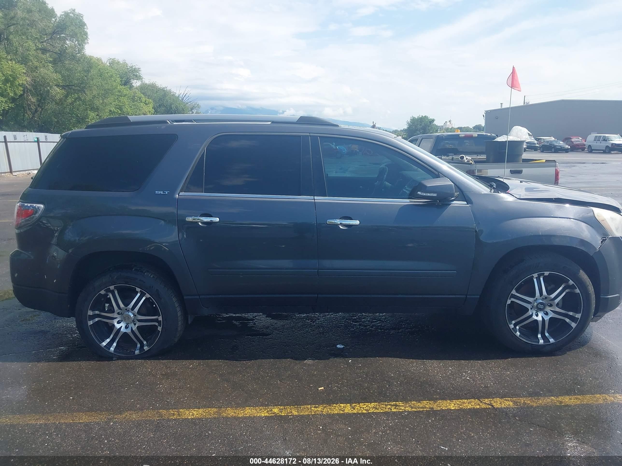 2013 Gmc Acadia Slt-2 Gray vin: 1GKKVSKD3DJ204866