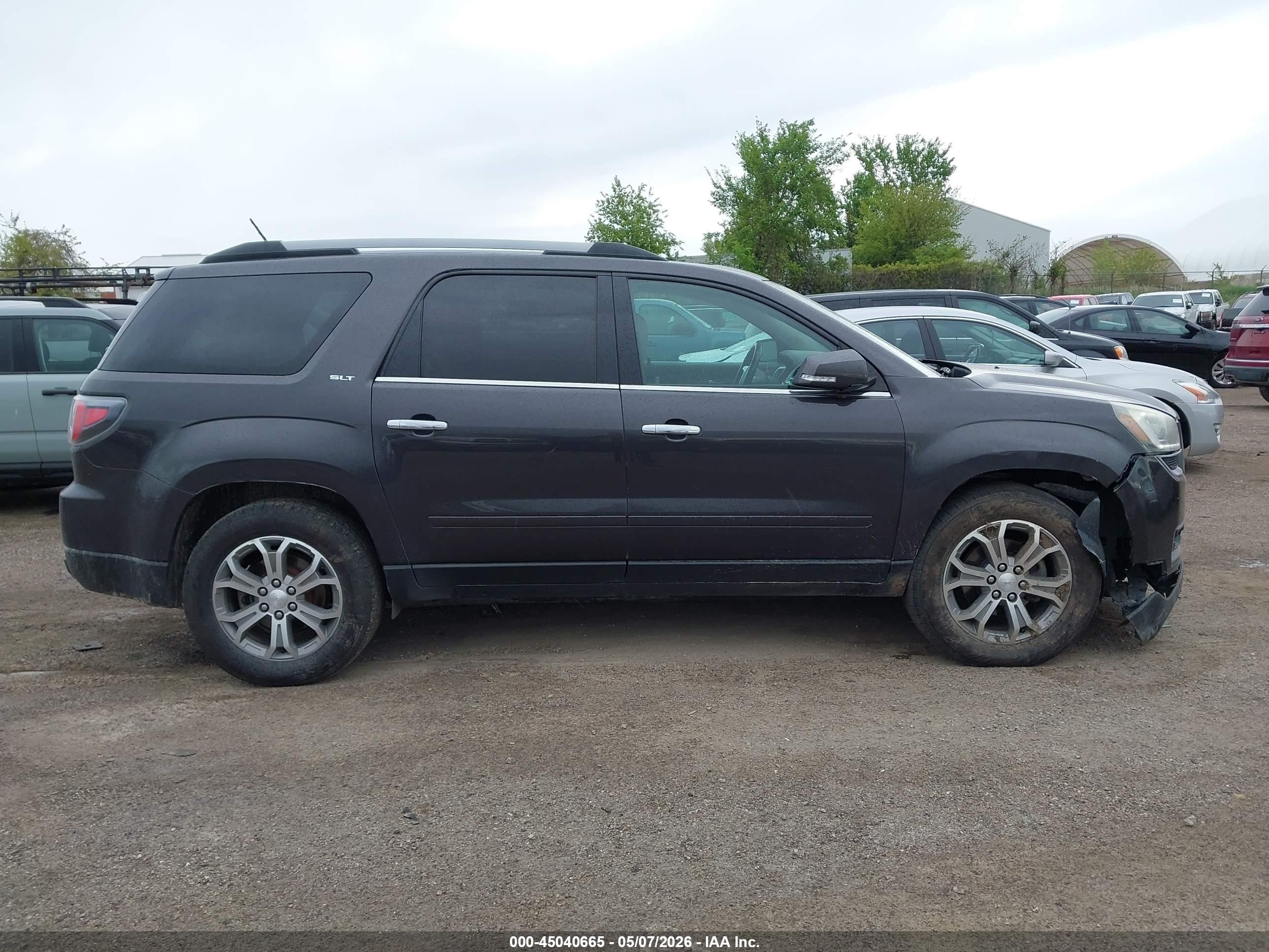 2015 Gmc Acadia Slt-2 Черный vin: 1GKKVSKD4FJ379520