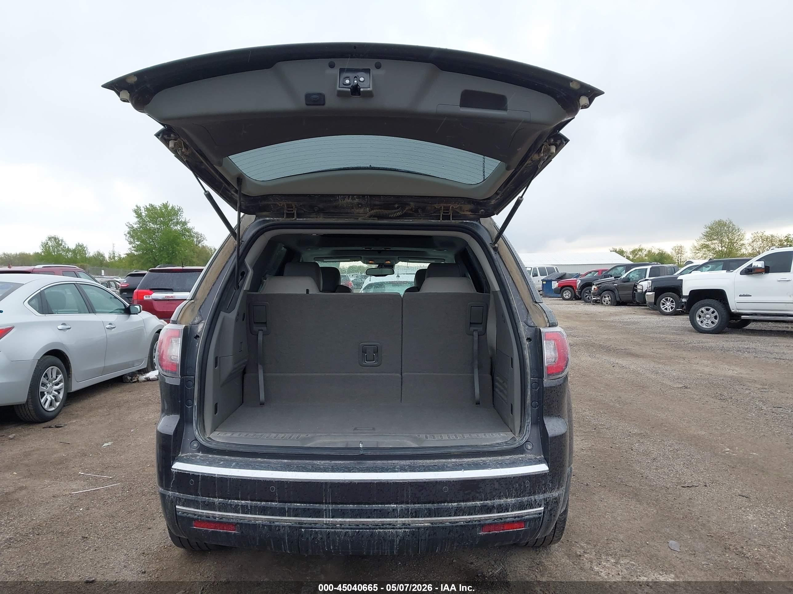 2015 Gmc Acadia Slt-2 Черный vin: 1GKKVSKD4FJ379520
