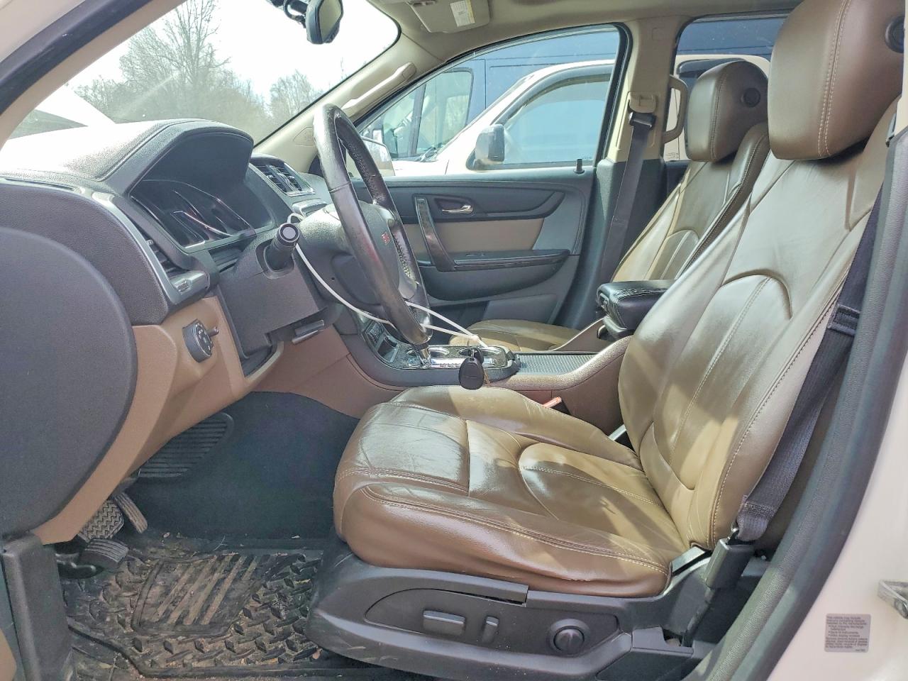 2014 Gmc Acadia Slt-2 Белый vin: 1GKKVSKD6EJ343729