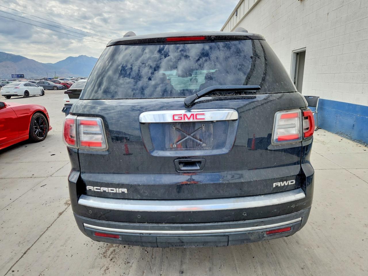 2013 Gmc Acadia Slt-2 Black vin: 1GKKVSKD7DJ223985
