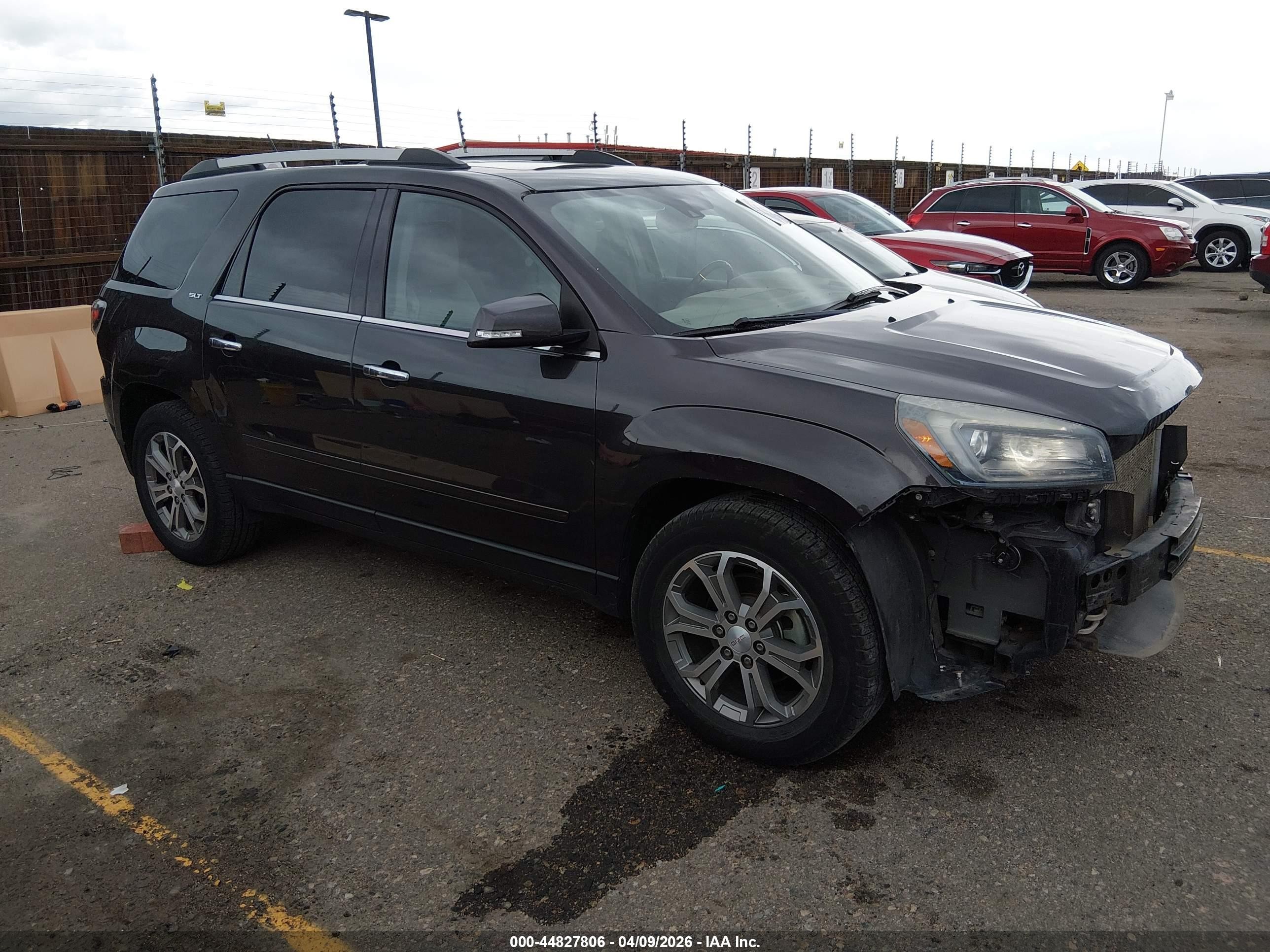 2014 Gmc Acadia Slt-2 Серый vin: 1GKKVSKDXEJ360632