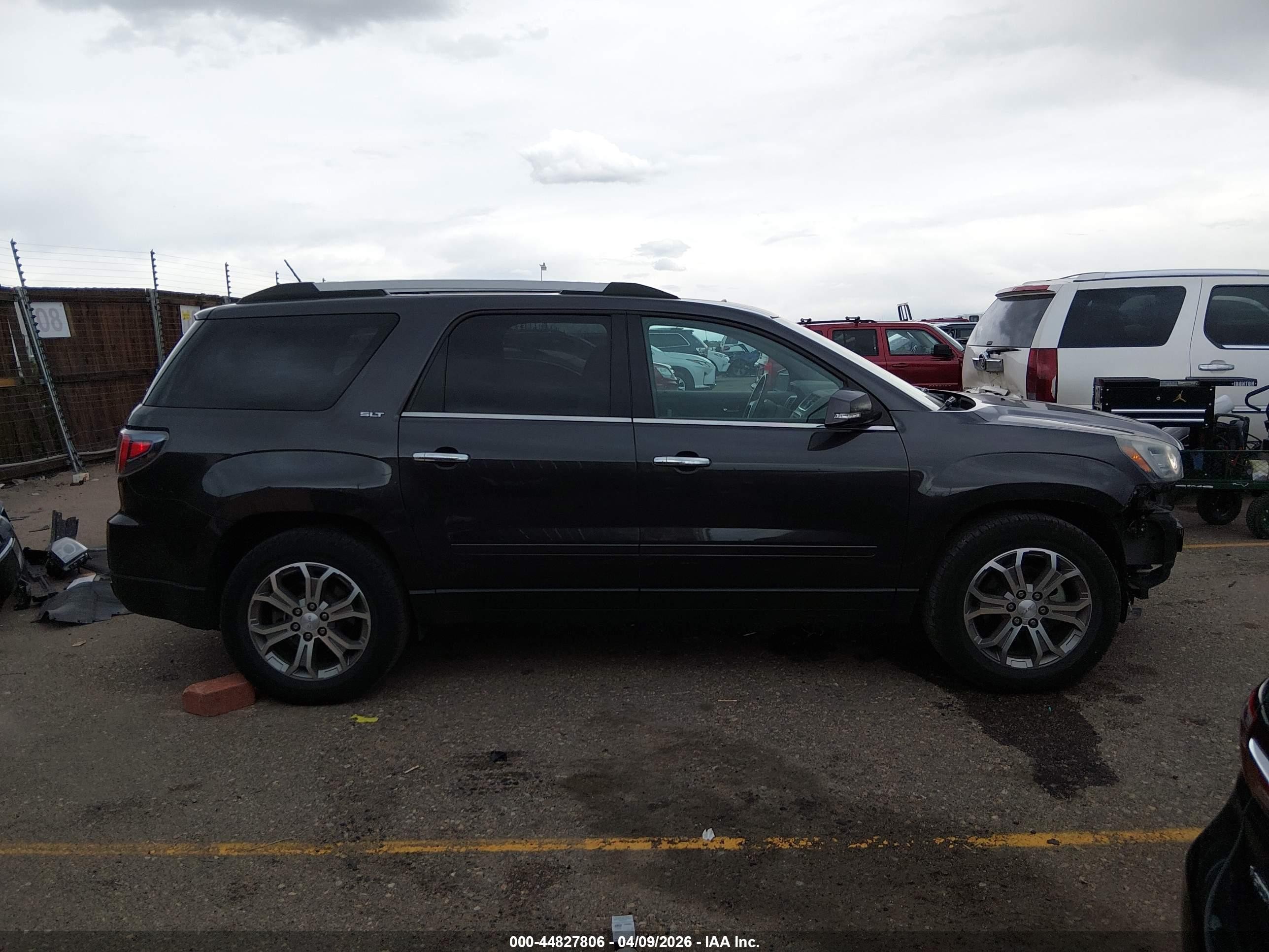 2014 Gmc Acadia Slt-2 Серый vin: 1GKKVSKDXEJ360632