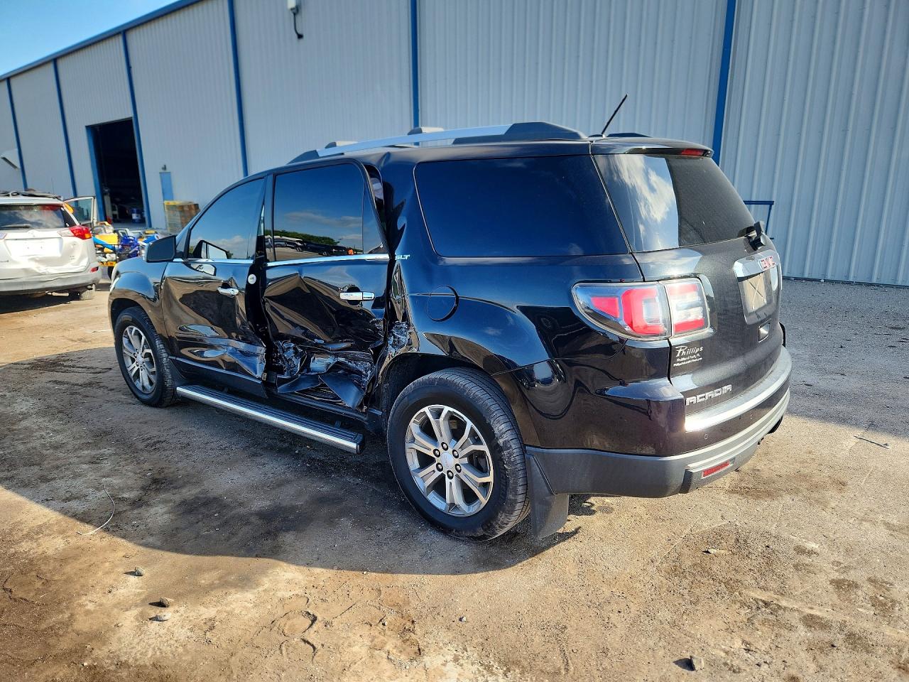 2015 Gmc Acadia Slt-2 Black vin: 1GKKVSKDXFJ196994
