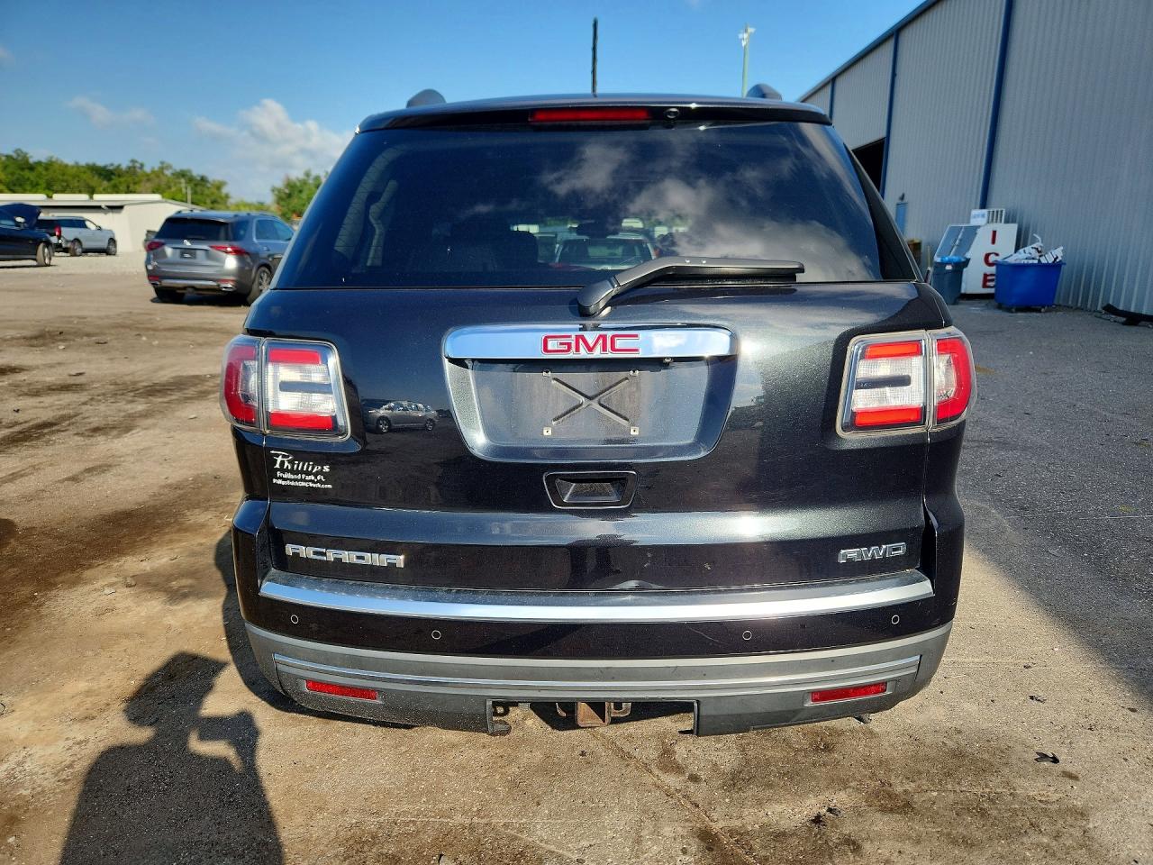 2015 Gmc Acadia Slt-2 Black vin: 1GKKVSKDXFJ196994