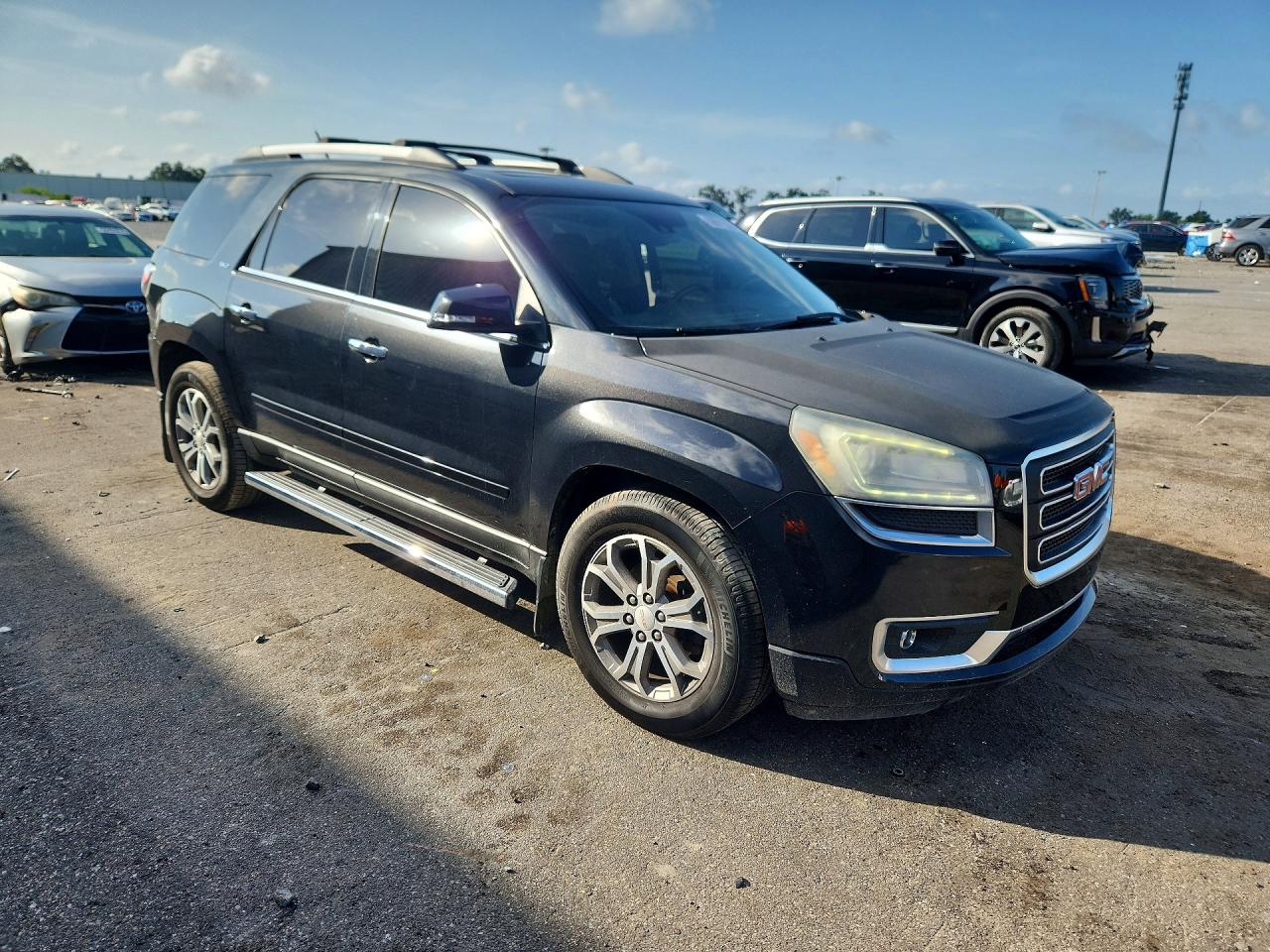 2015 Gmc Acadia Slt-2 Черный vin: 1GKKVSKDXFJ196994