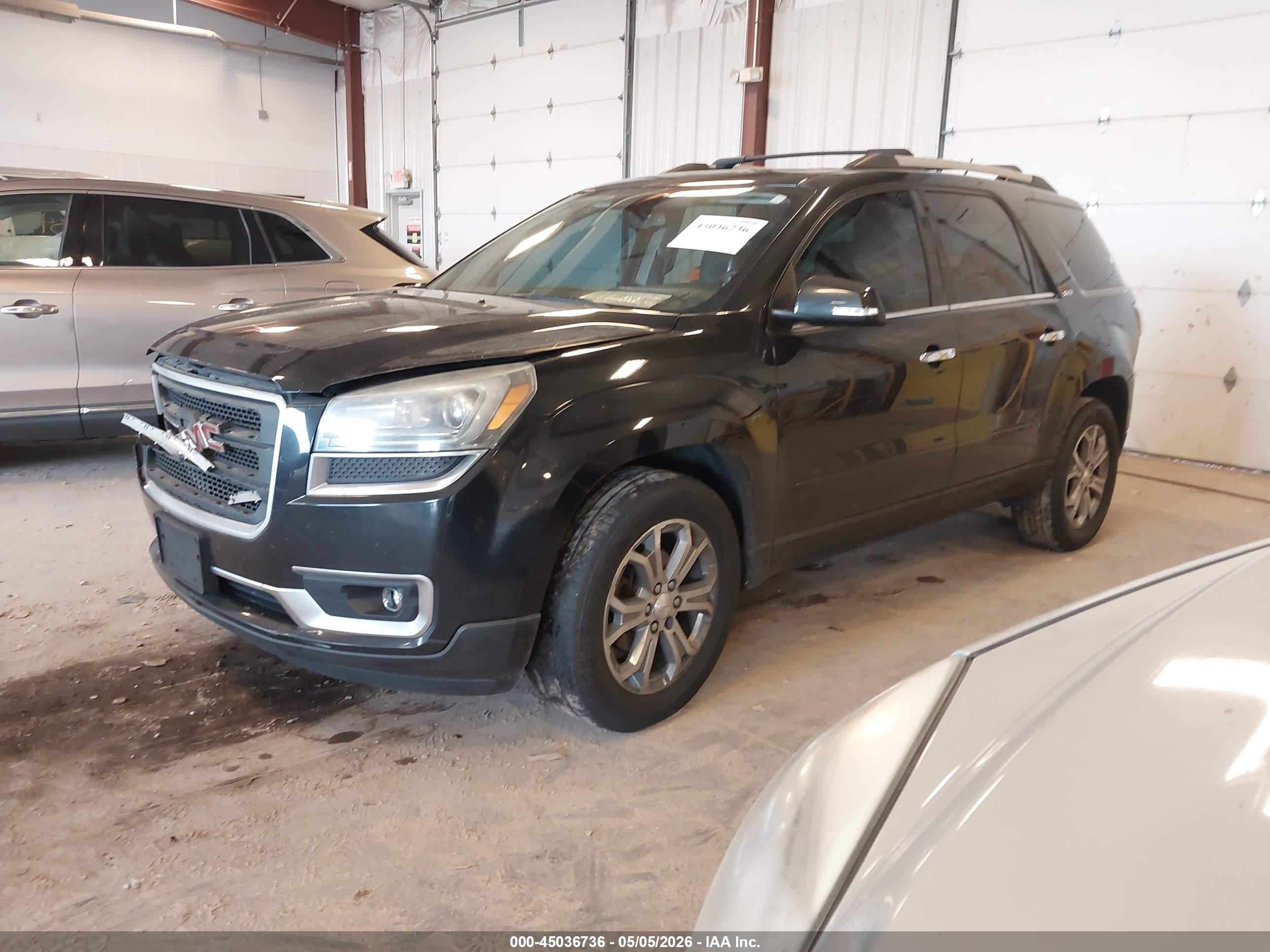 2015 Gmc Acadia Slt-2 Black vin: 1GKKVSKDXFJ239035