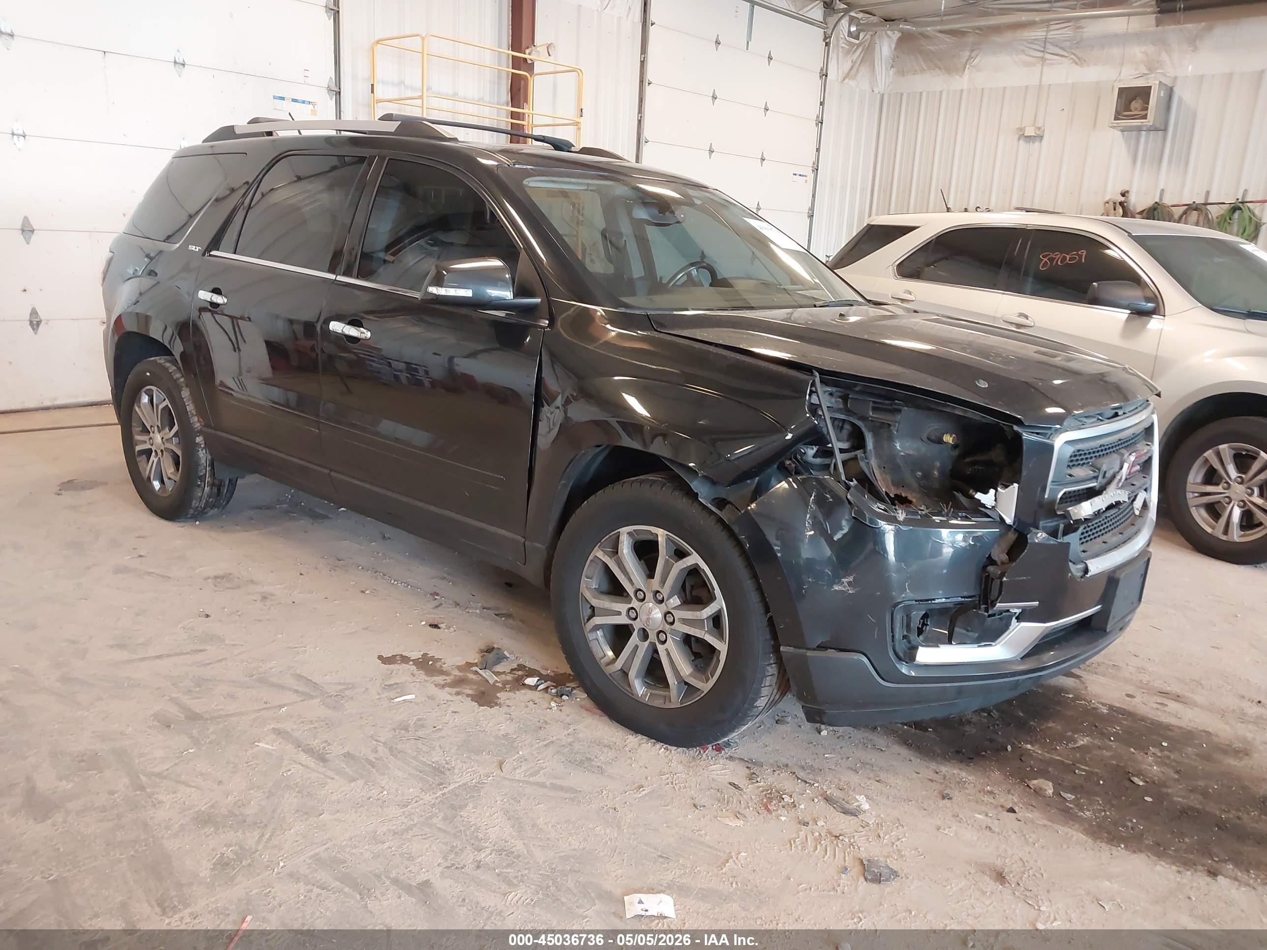 2015 Gmc Acadia Slt-2 Black vin: 1GKKVSKDXFJ239035