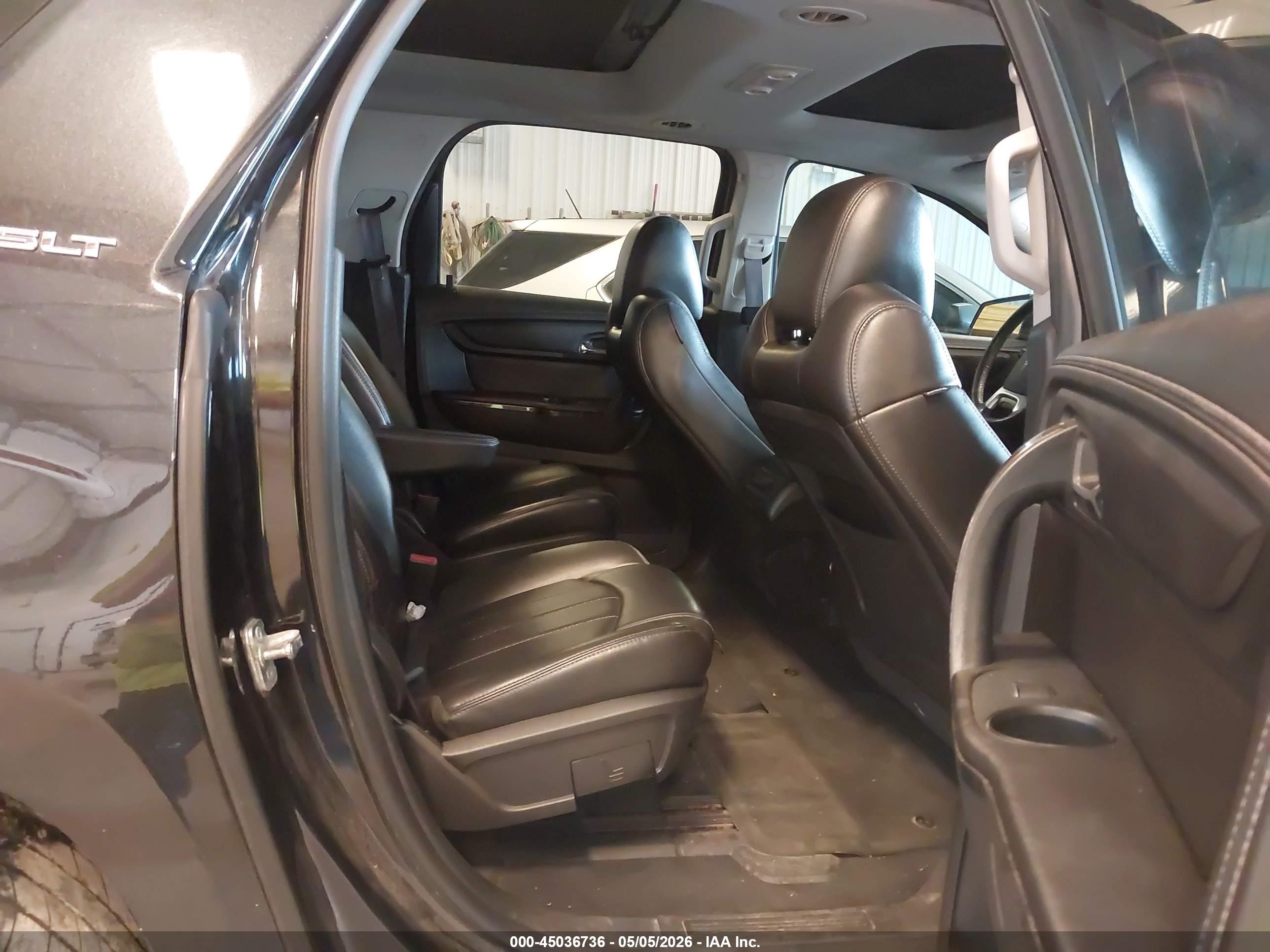 2015 Gmc Acadia Slt-2 Black vin: 1GKKVSKDXFJ239035