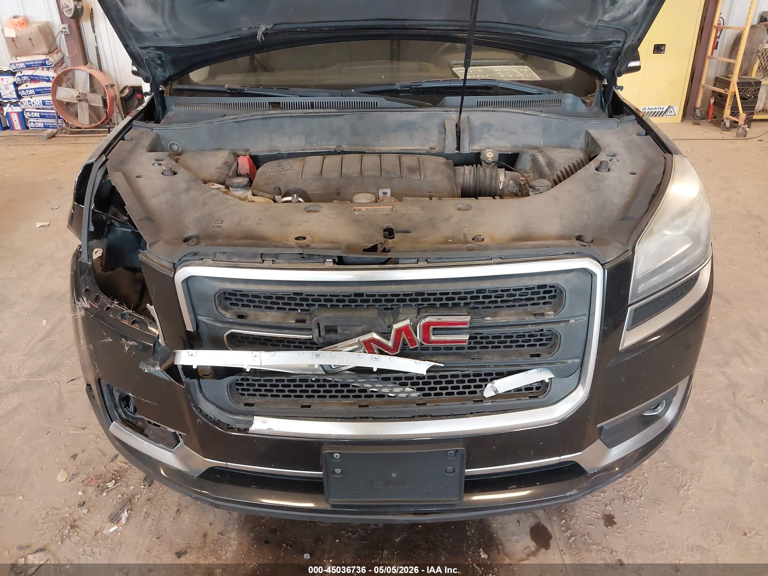 2015 Gmc Acadia Slt-2 Black vin: 1GKKVSKDXFJ239035