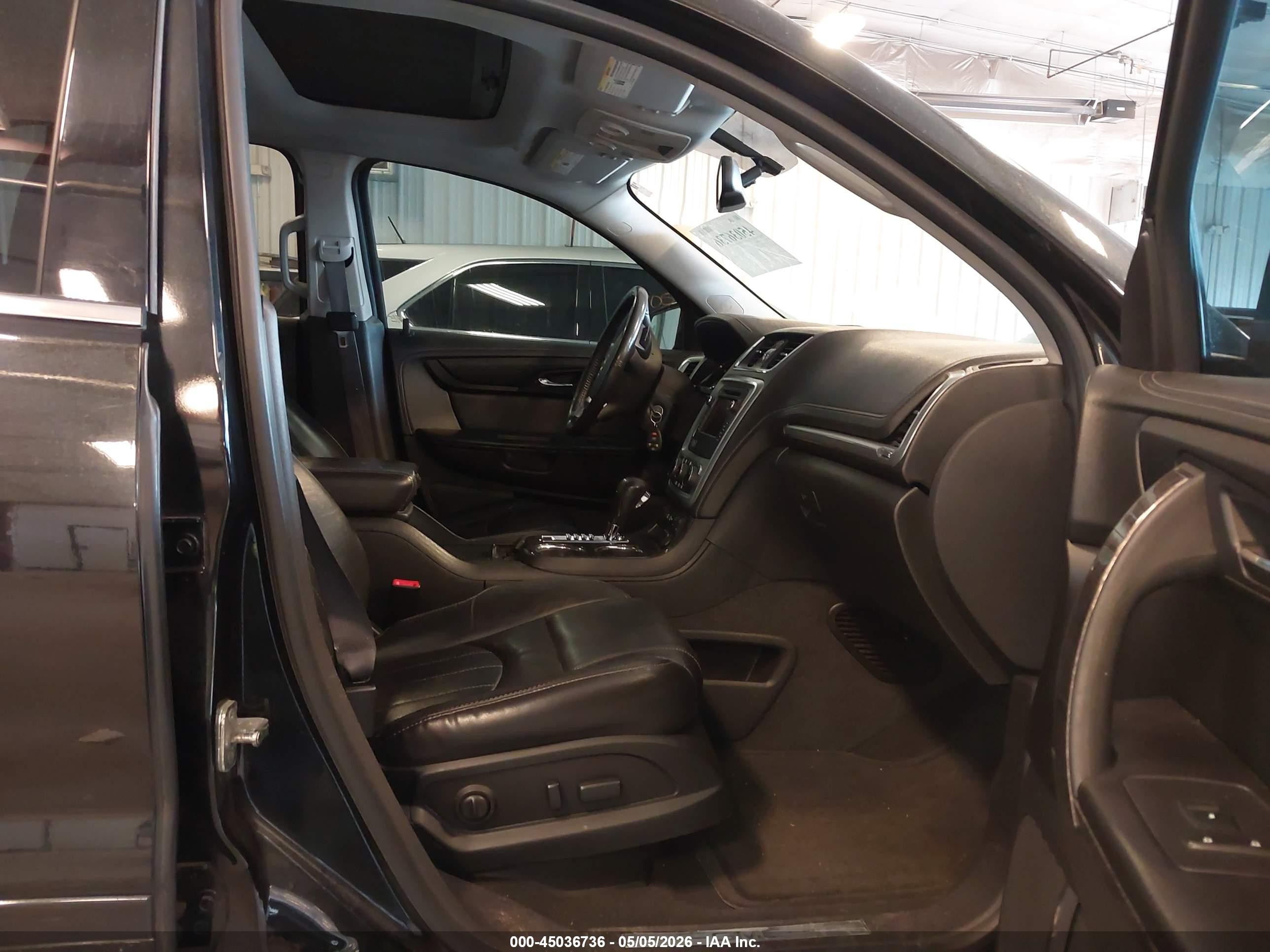 2015 Gmc Acadia Slt-2 Black vin: 1GKKVSKDXFJ239035